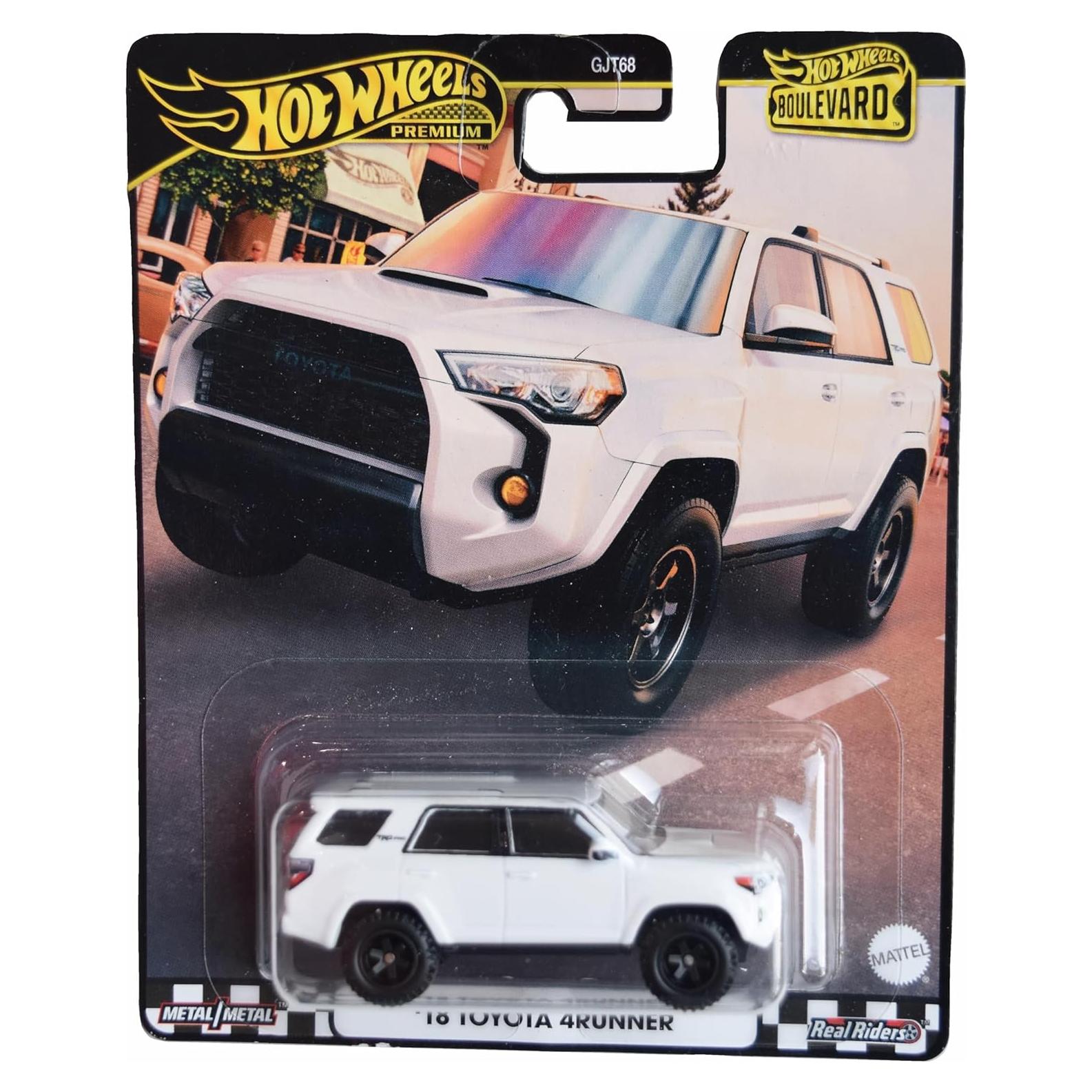 Hot Wheels Toyota 4Runner 2018 Escala 1:64 Blanco