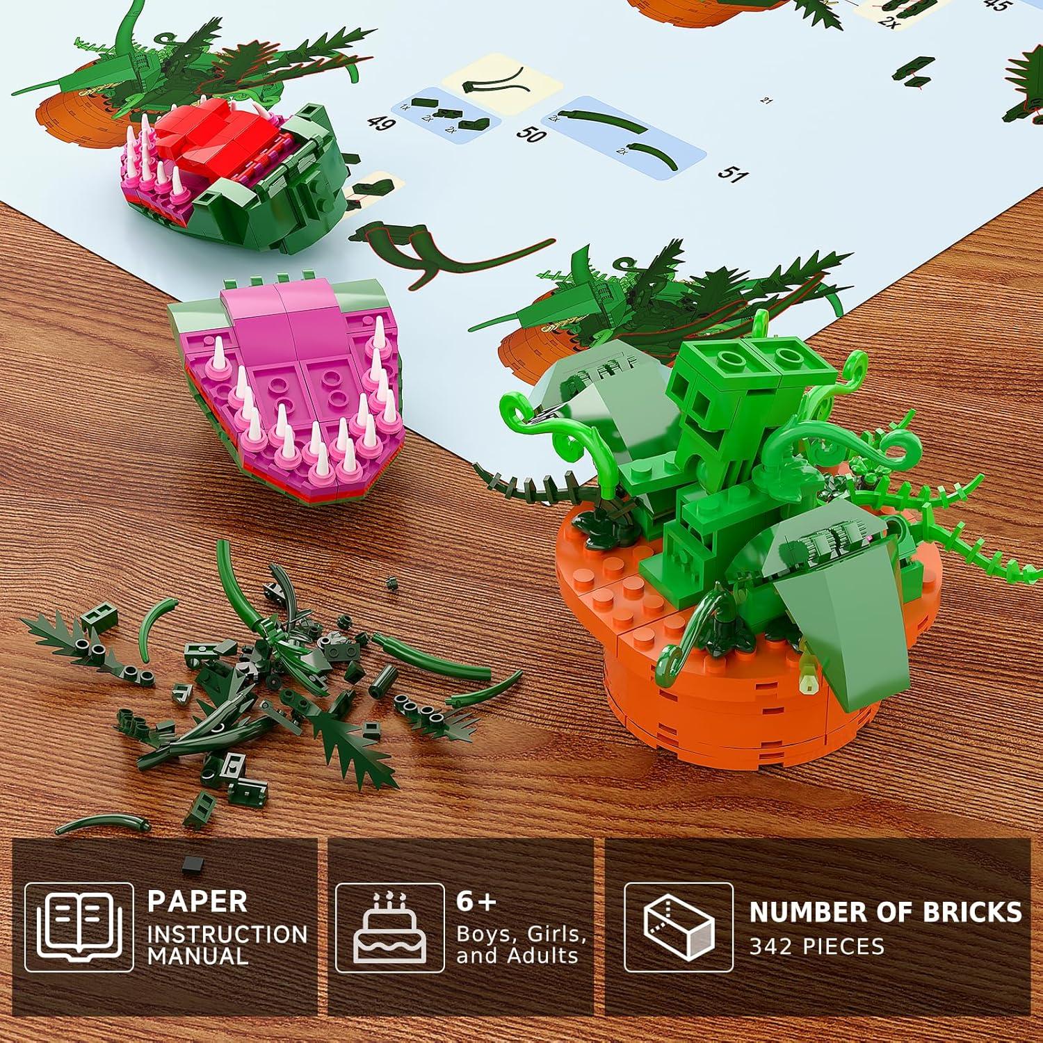 Conjunto de Bloques de Construcción Audrey II - 342 Piezas