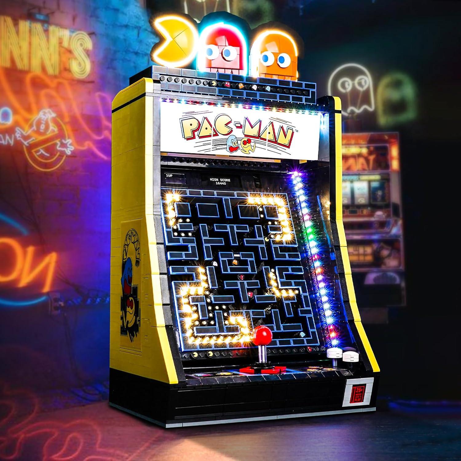 Kit de Luz LED BrickBling para LEGO 10323 PAC-Man Arcade