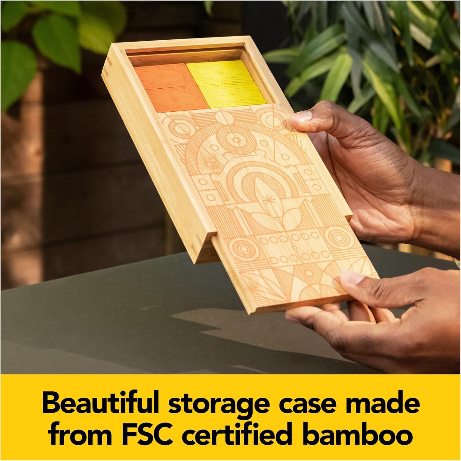 Dominó Doble-Seis de Madera Spin Master con Caja de Almacenamiento