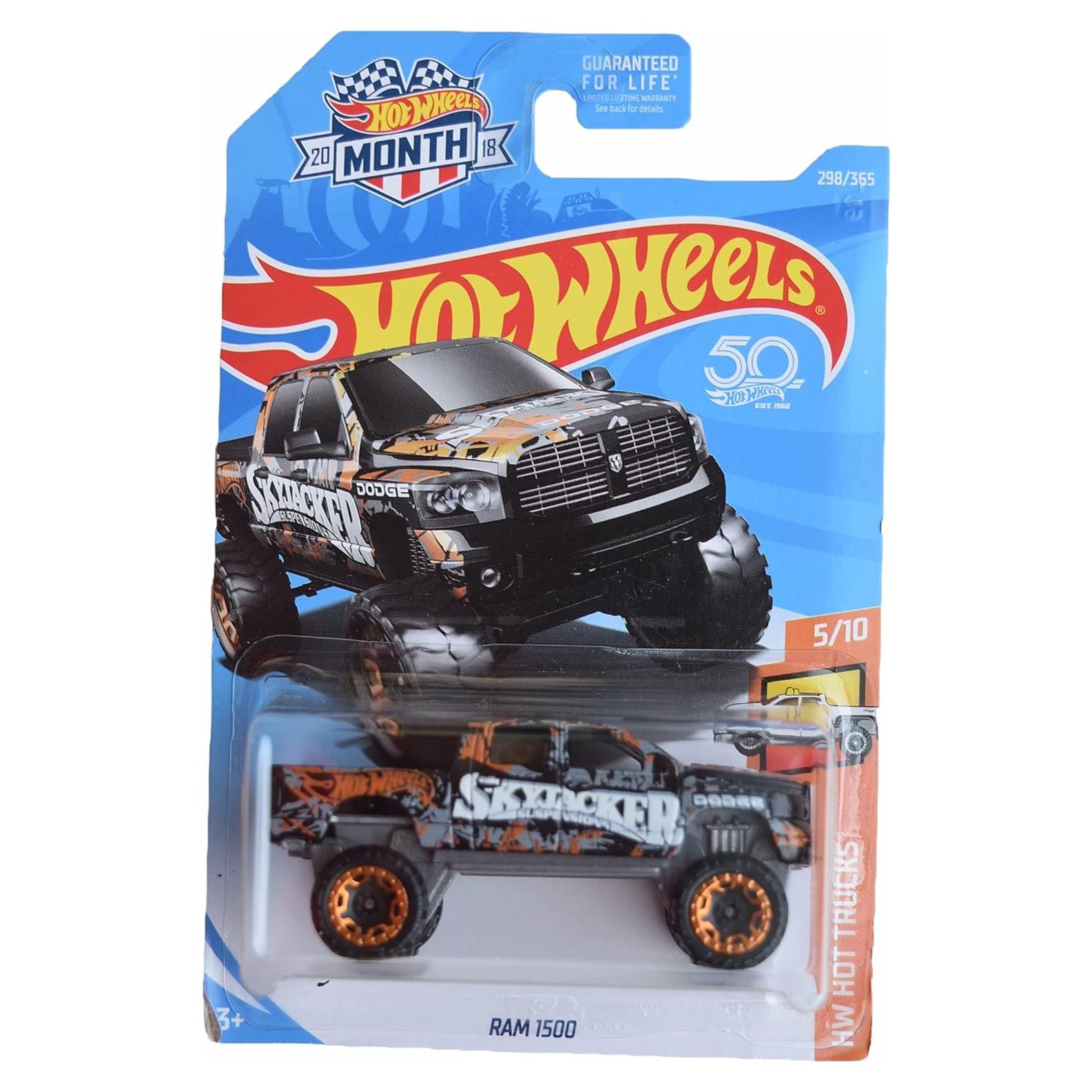 Hot Wheels Ram 1500 Hot Trucks 1:64 Mattel Negro