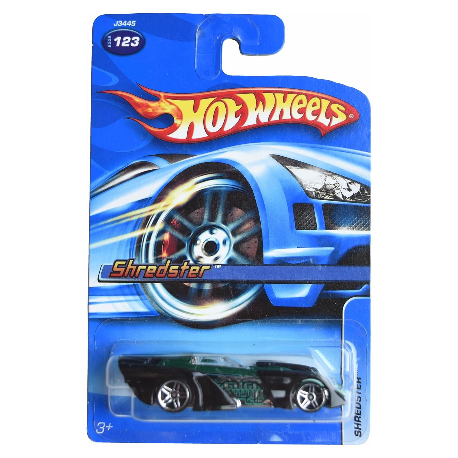 Auto de Juguete Hot Wheels Shredster Negro/Verde 1:64