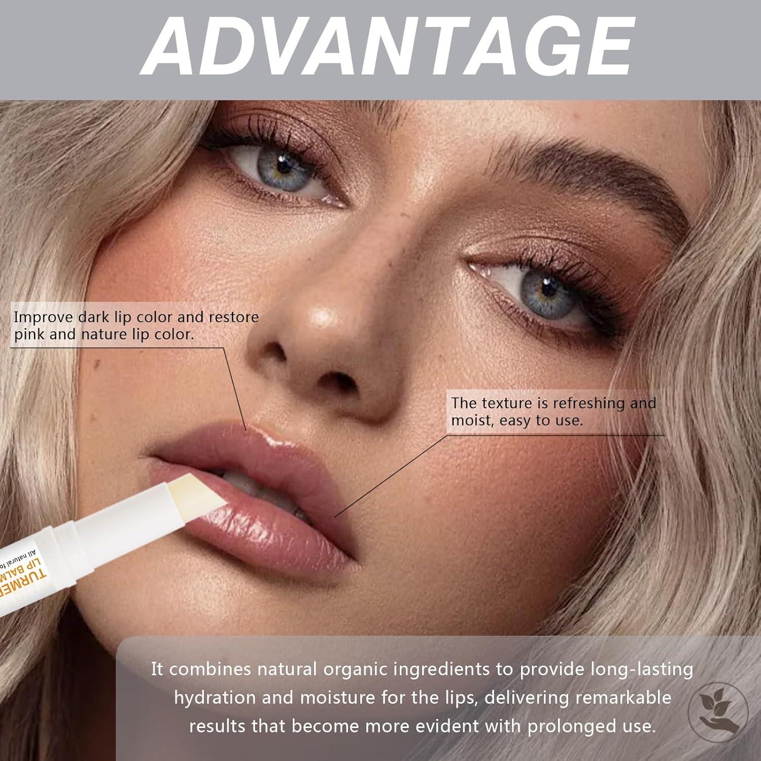 Bálsamo Labial Natural MUREND con Cúrcuma 15g Hidratante