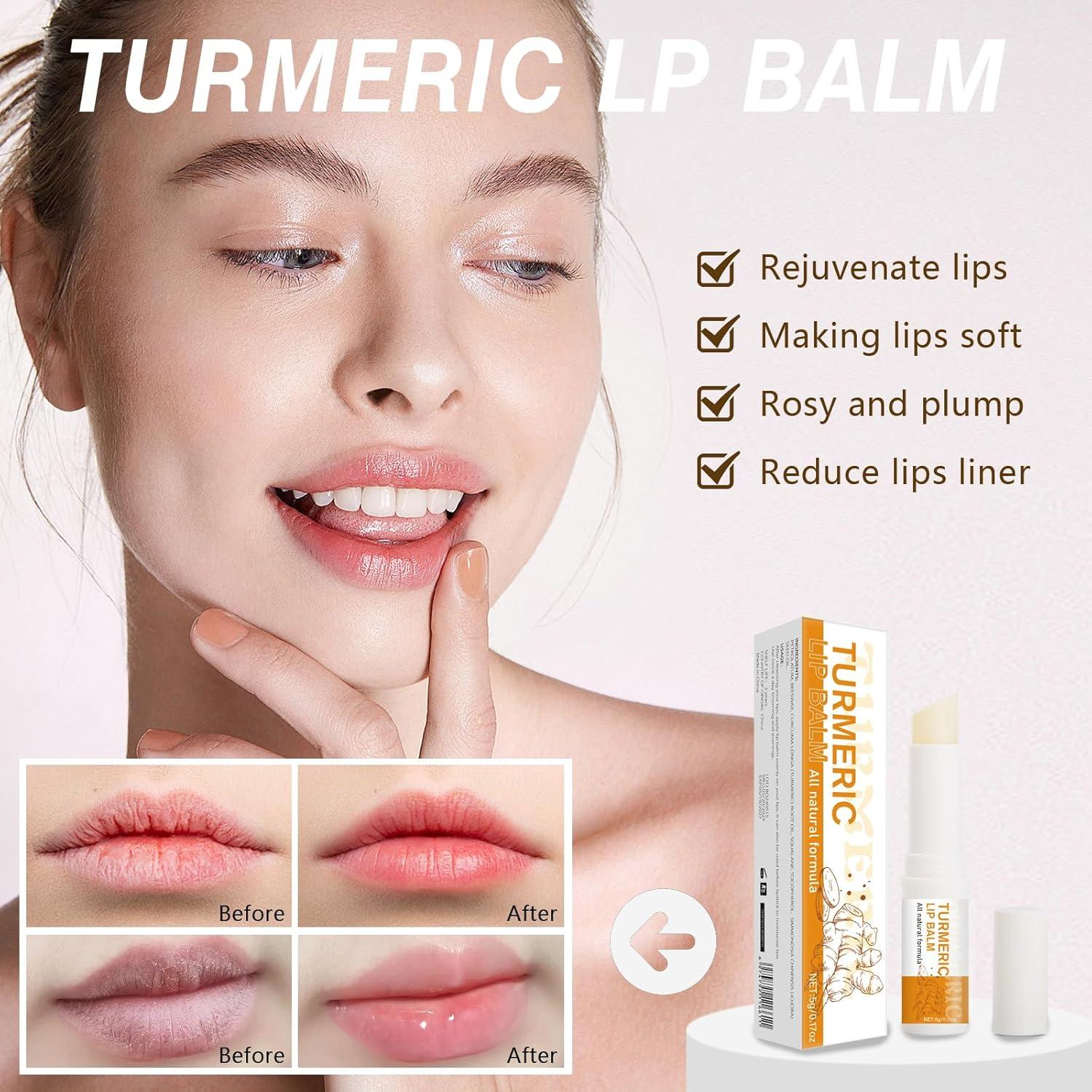 Bálsamo Labial Natural MUREND con Cúrcuma 15g Hidratante