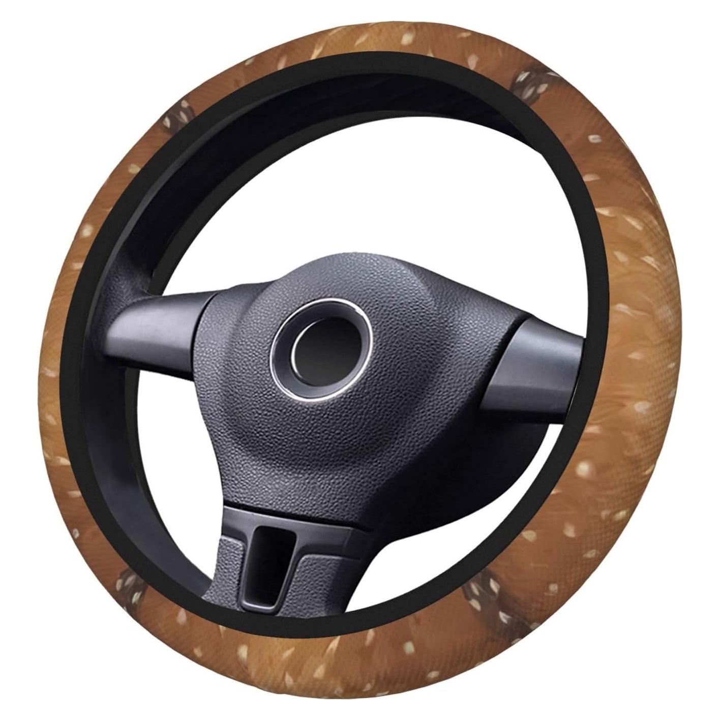 Cubierta de Volante YXYKEI 37-38 cm Patrón de Pelo de Animal