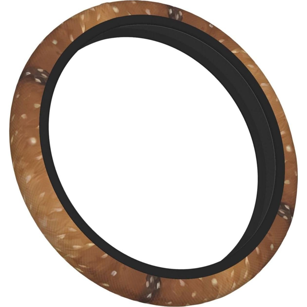 Cubierta de Volante YXYKEI 37-38 cm Patrón de Pelo de Animal