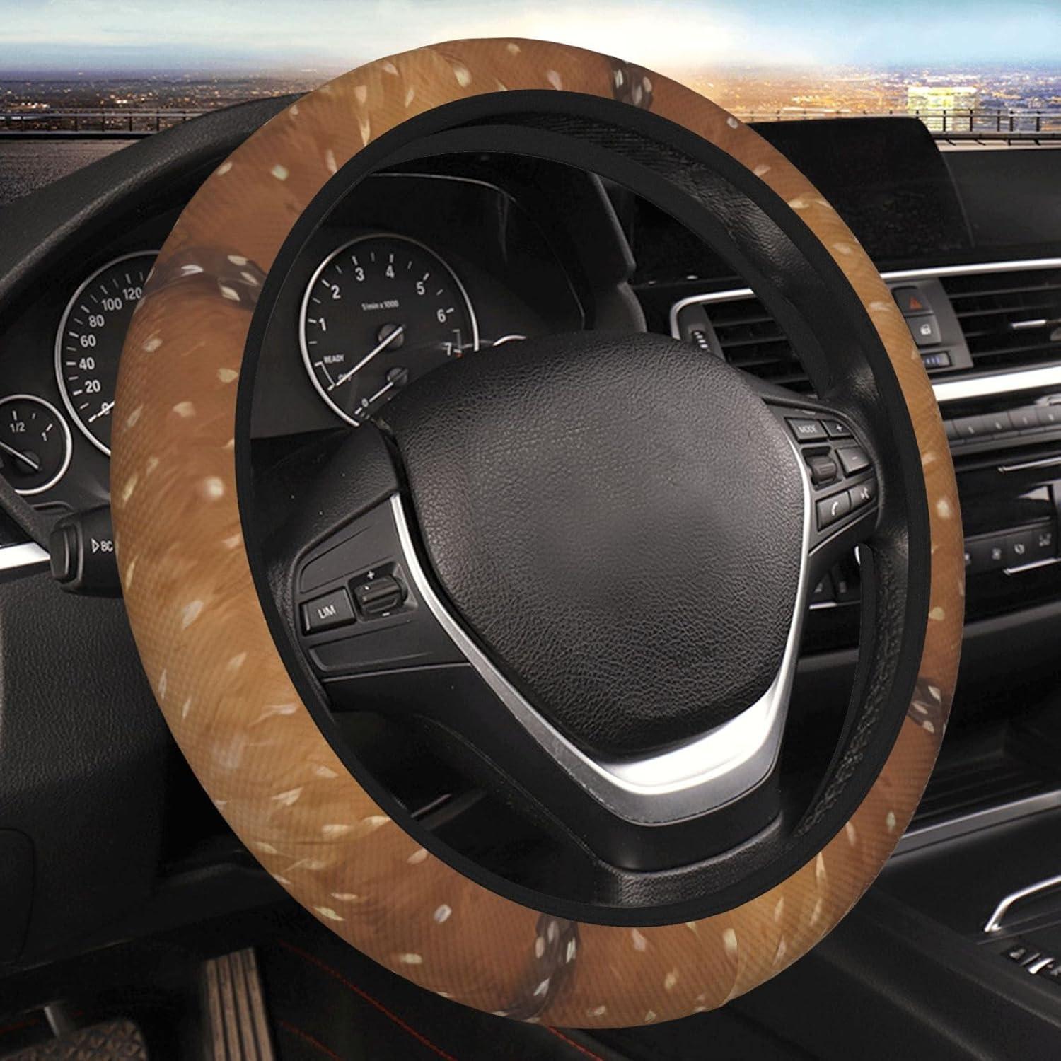 Cubierta de Volante YXYKEI 37-38 cm Patrón de Pelo de Animal