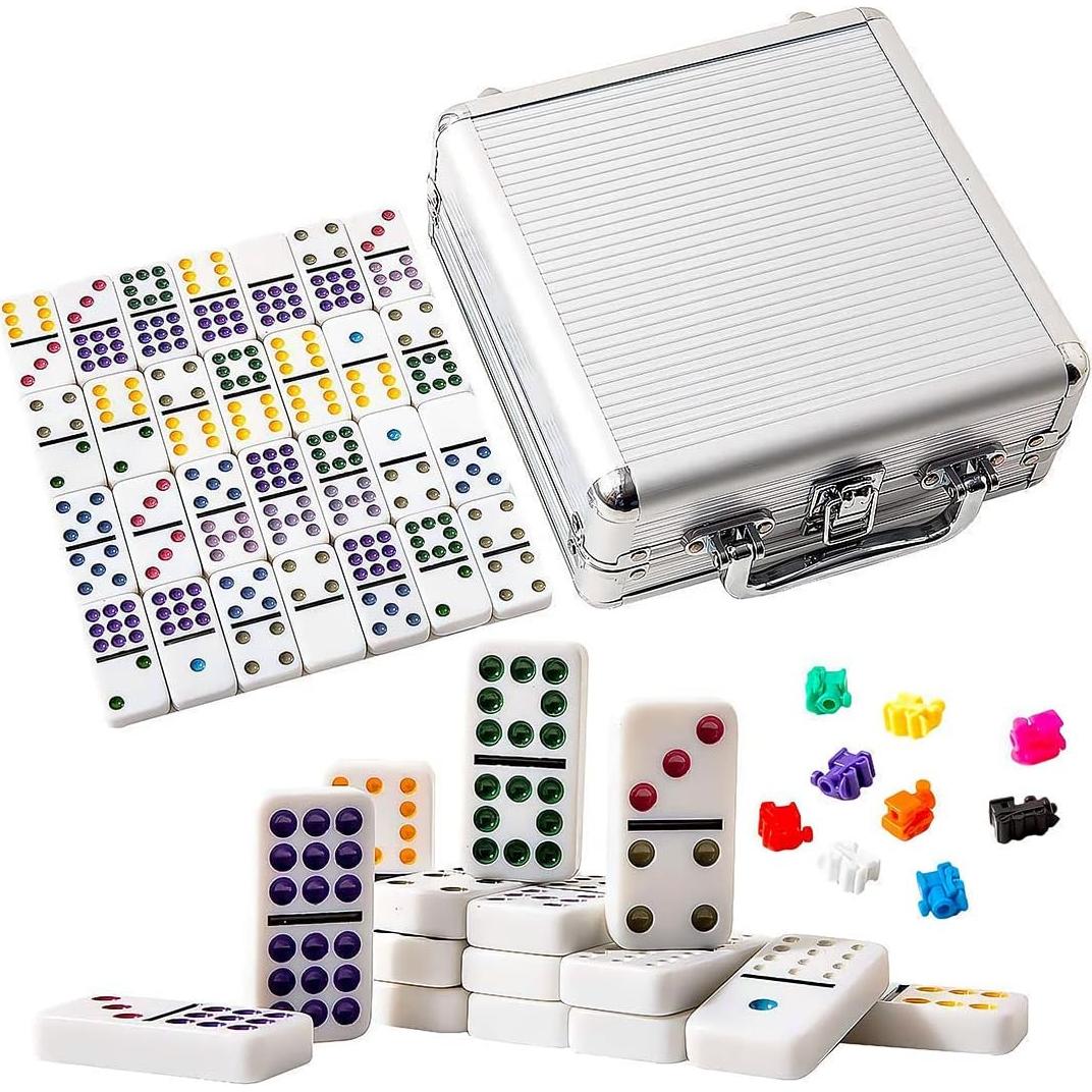 Juego de Dominó Mexicano Yinlo Doble 12 con Hub y Sonido