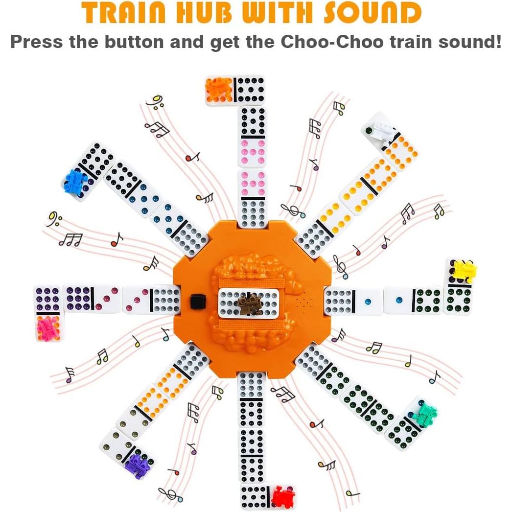 Juego de Dominó Mexicano Yinlo Doble 12 con Hub y Sonido