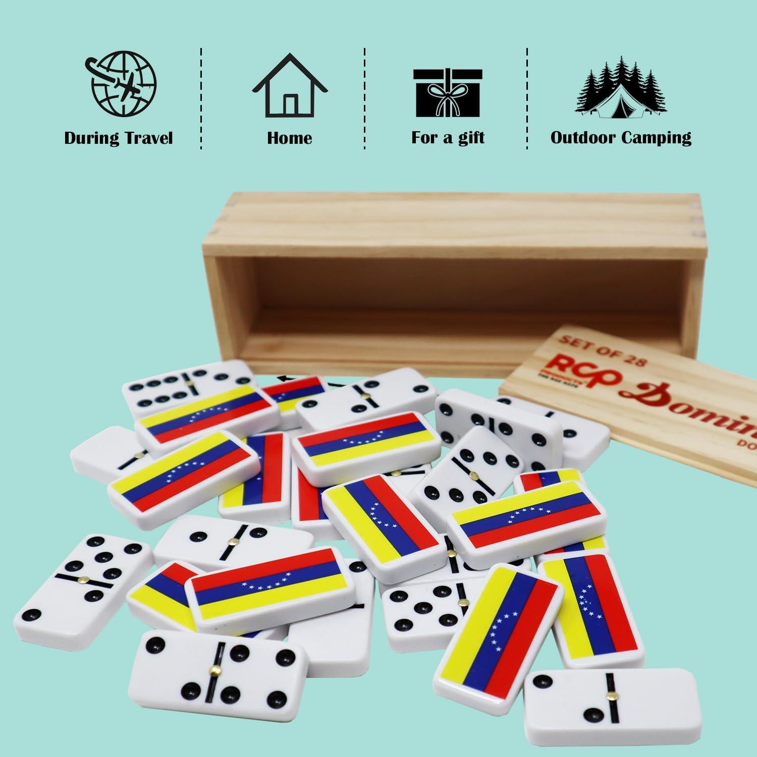 Juego de Dominó RCP PRODUCTS Doble 6 Profesional 28 Fichas