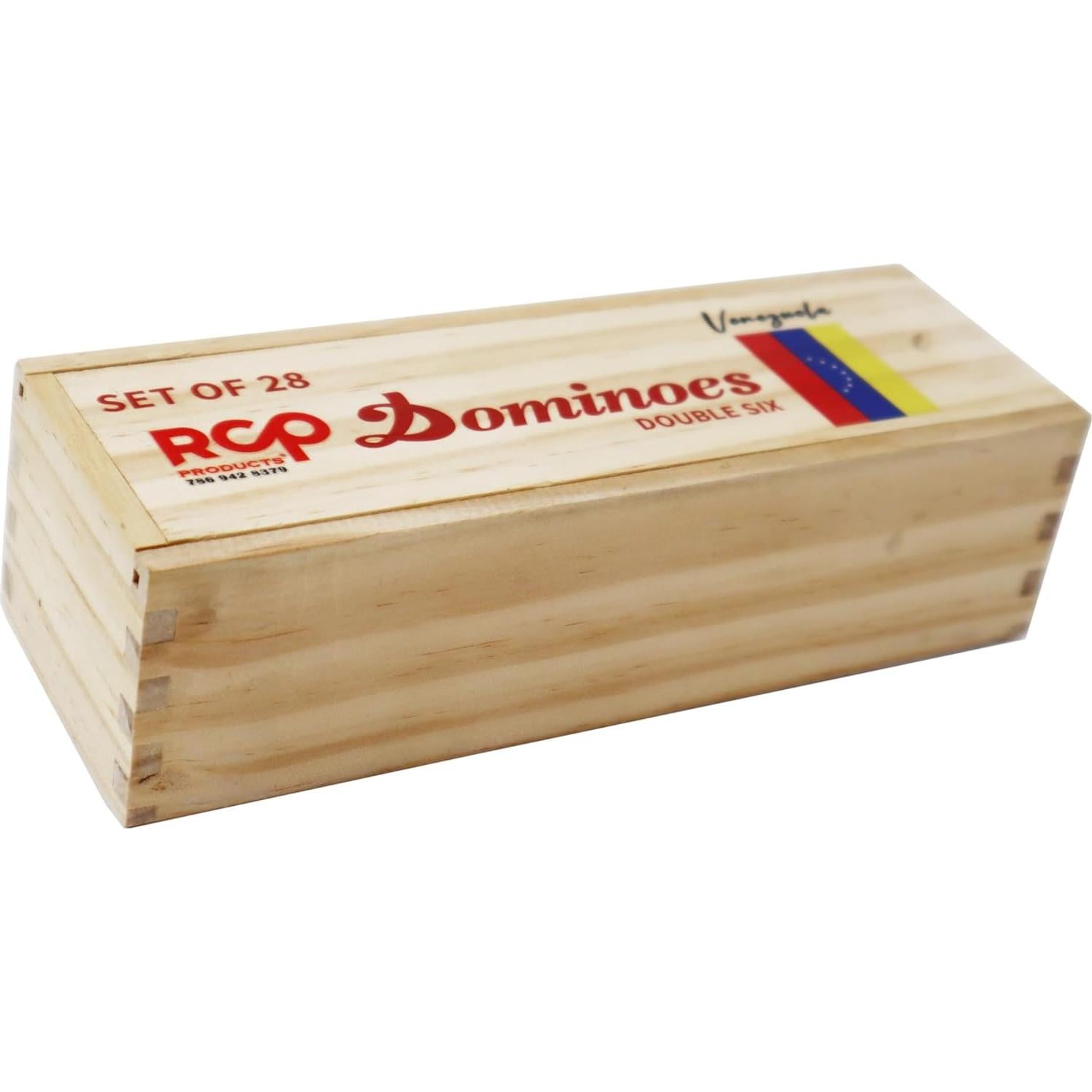 Juego de Dominó RCP PRODUCTS Doble 6 Profesional 28 Fichas