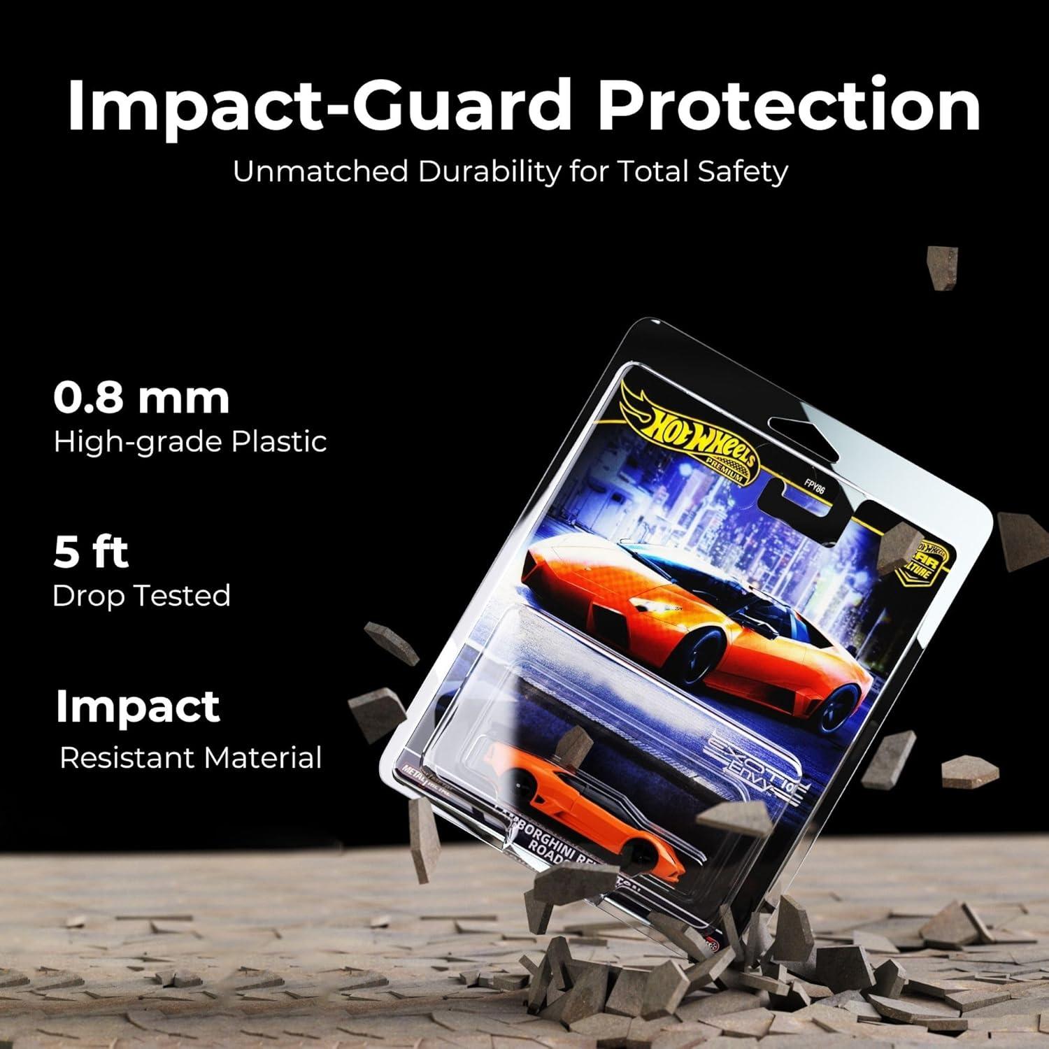 Funda Protectora OTK para Autos Hot Wheels Premium - Paquete de 10