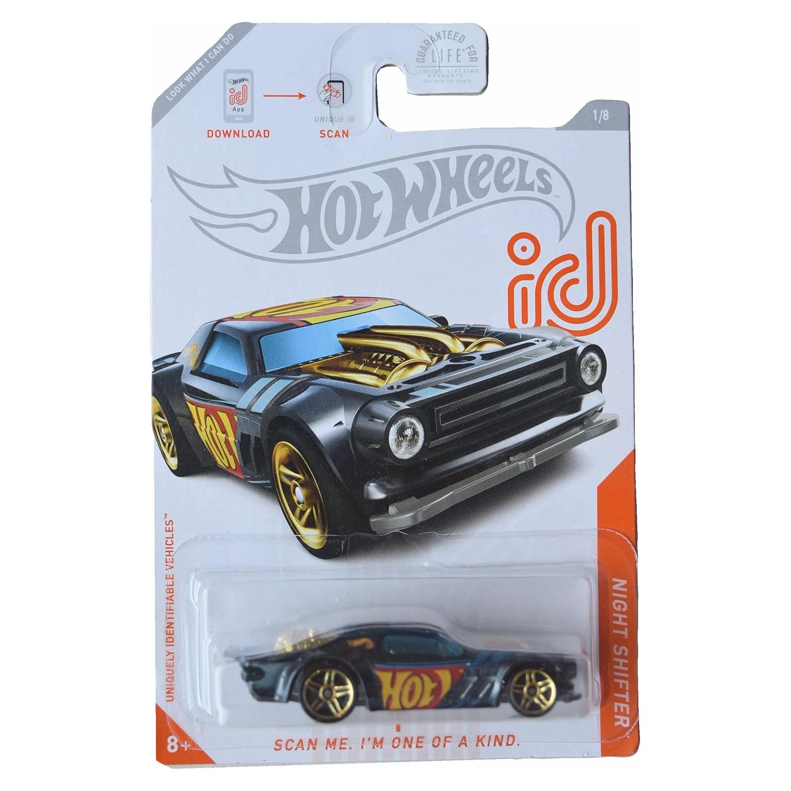 Coche Hot Wheels ID Chase Night Shifter 1:64 Mattel