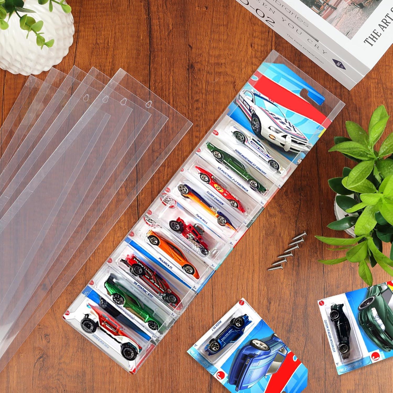 Estuche Transparente para Modelos de Coches Hlimior - 12 Piezas