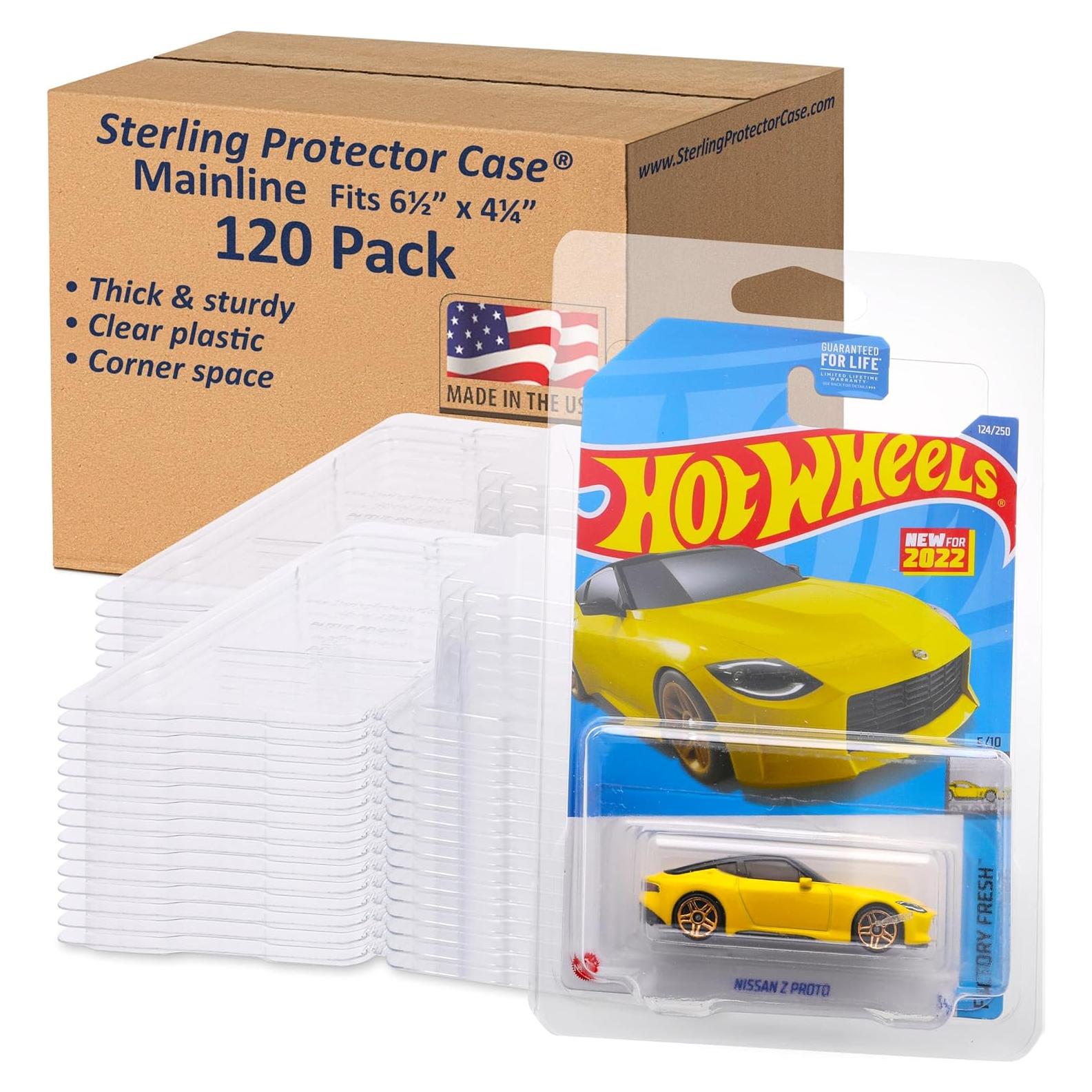 Funda Protectora Sterling 17201 para Hot Wheels y Matchbox - 120 Unidades