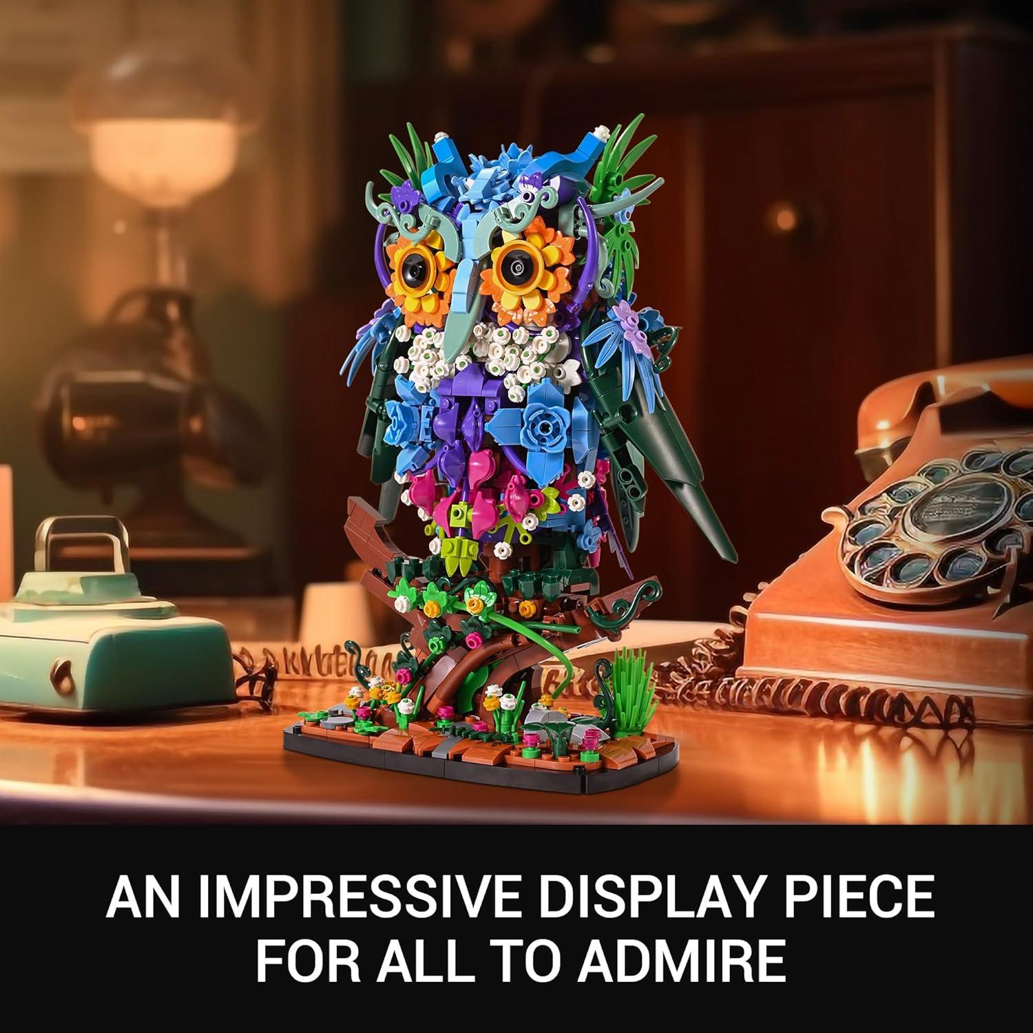 Conjunto de Construcción Floral Sillbird 1193 Piezas Decoración