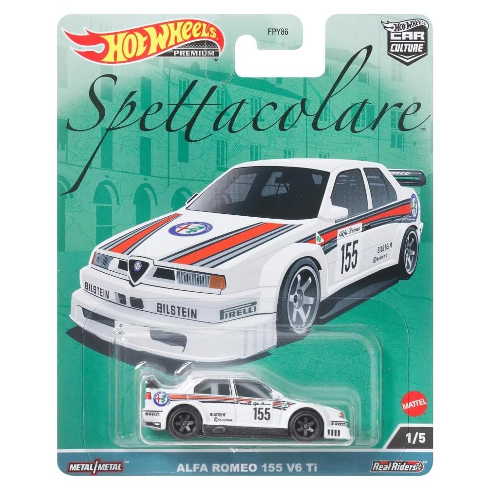 Hot Wheels Premium Alfa Romeo 155 V6 Ti 1:64