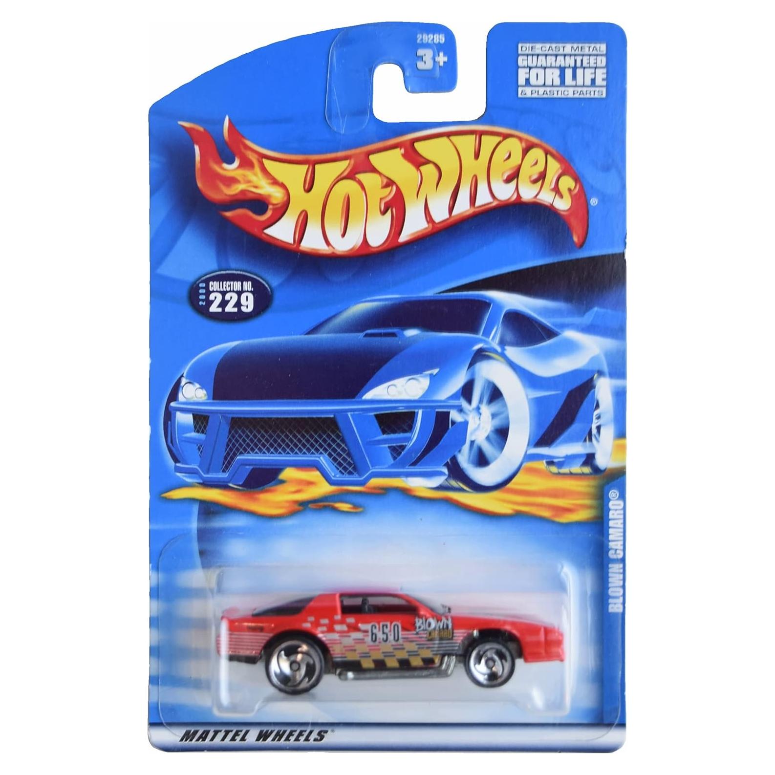 Hot Wheels Blown Camaro Rojo 1:64 Metal Fundido