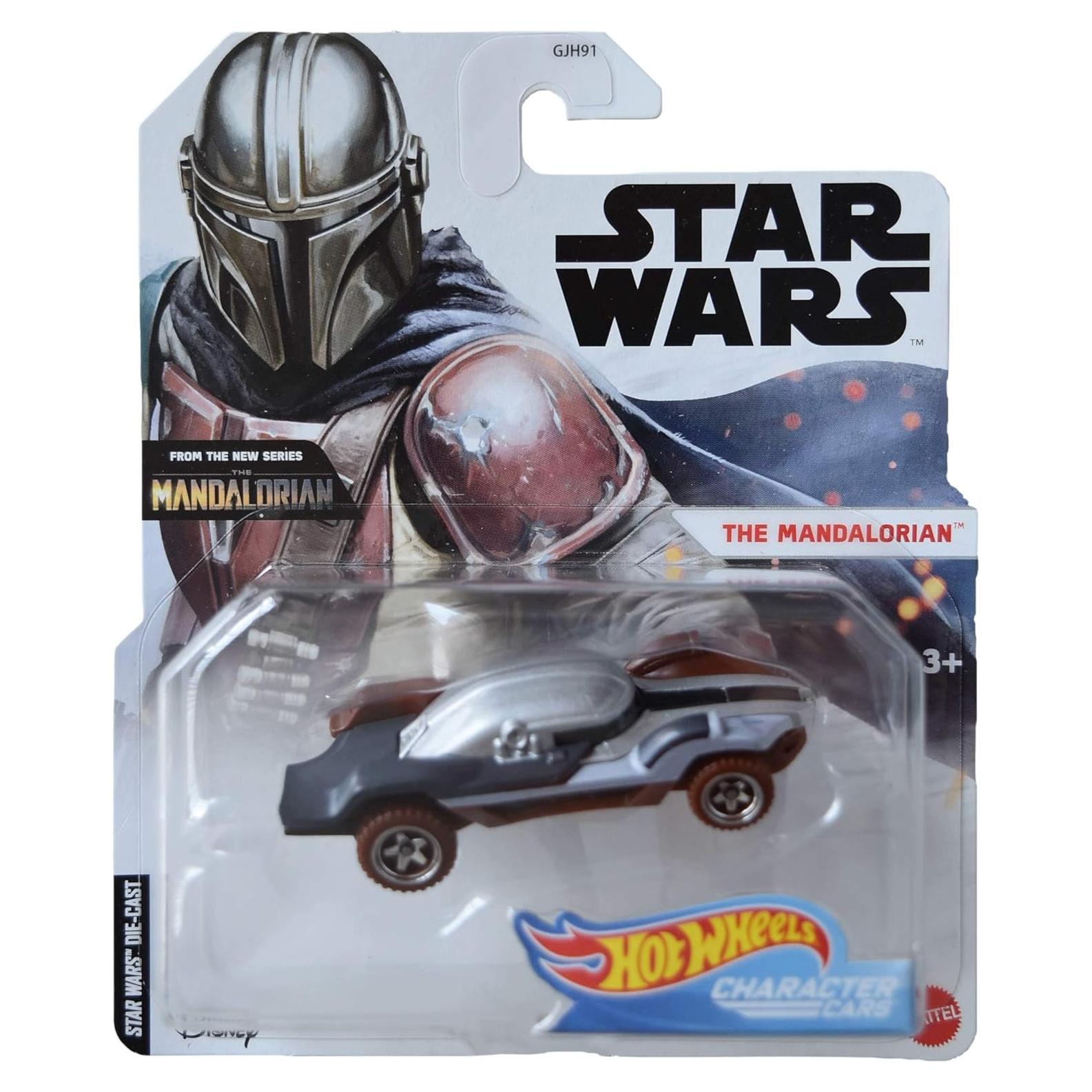 Hot Wheels El Mandaloriano - Coches de Personajes Star Wars