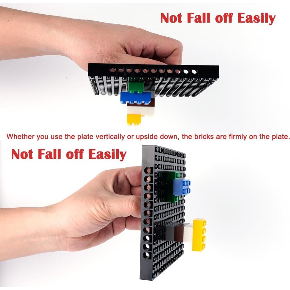 Conjunto de Bloques de Construcción WSRYLTCH 16x16 Negro