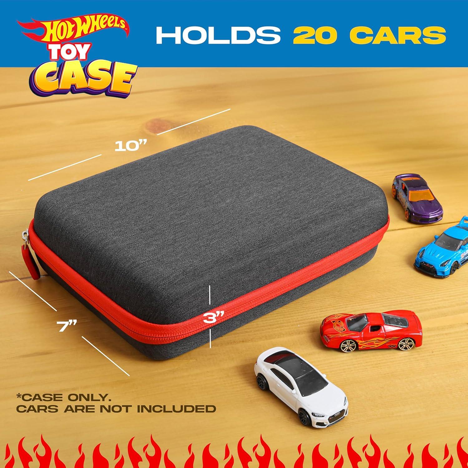 Funda Dura para 20 Coches Hot Wheels y Matchbox All7s