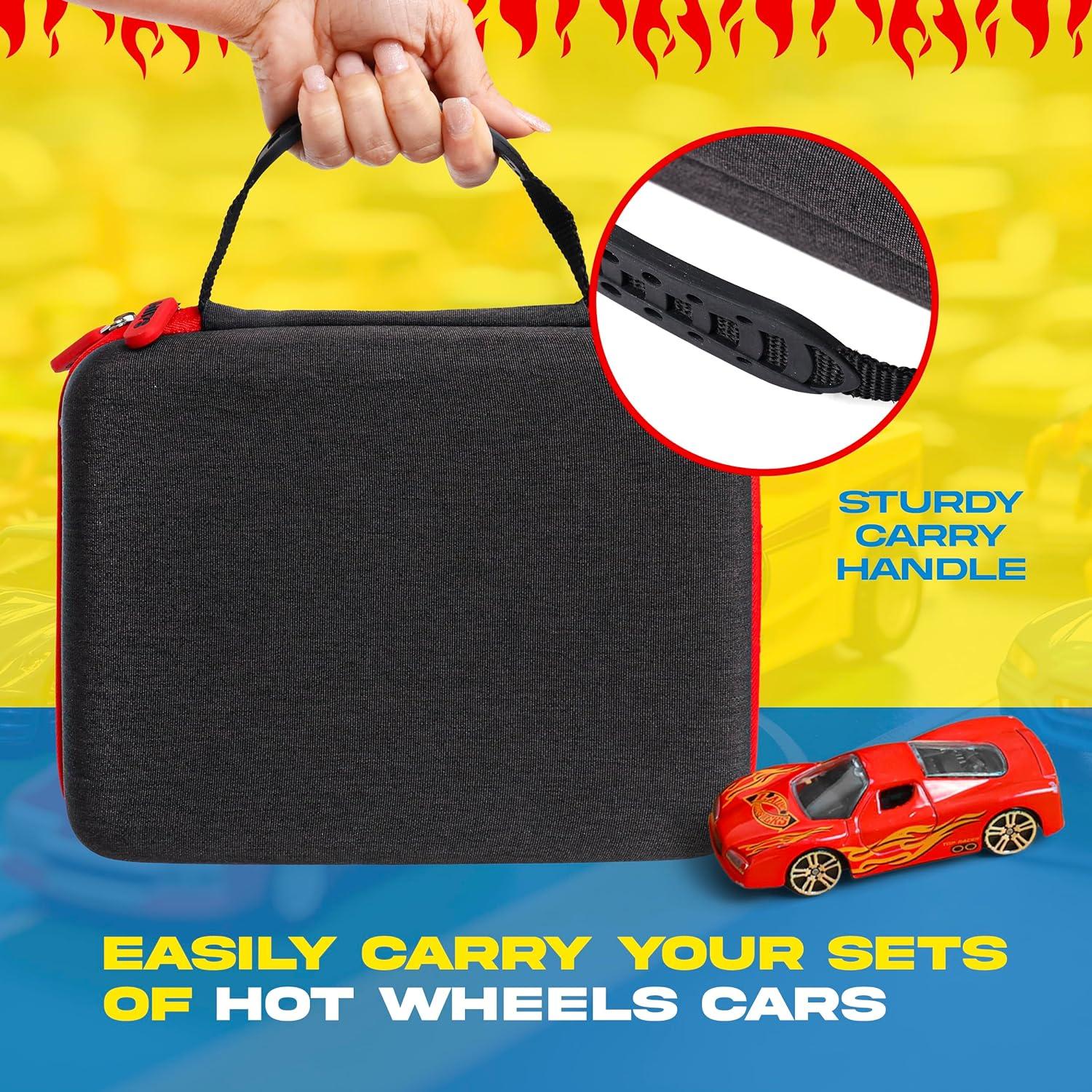 Funda Dura para 20 Coches Hot Wheels y Matchbox All7s