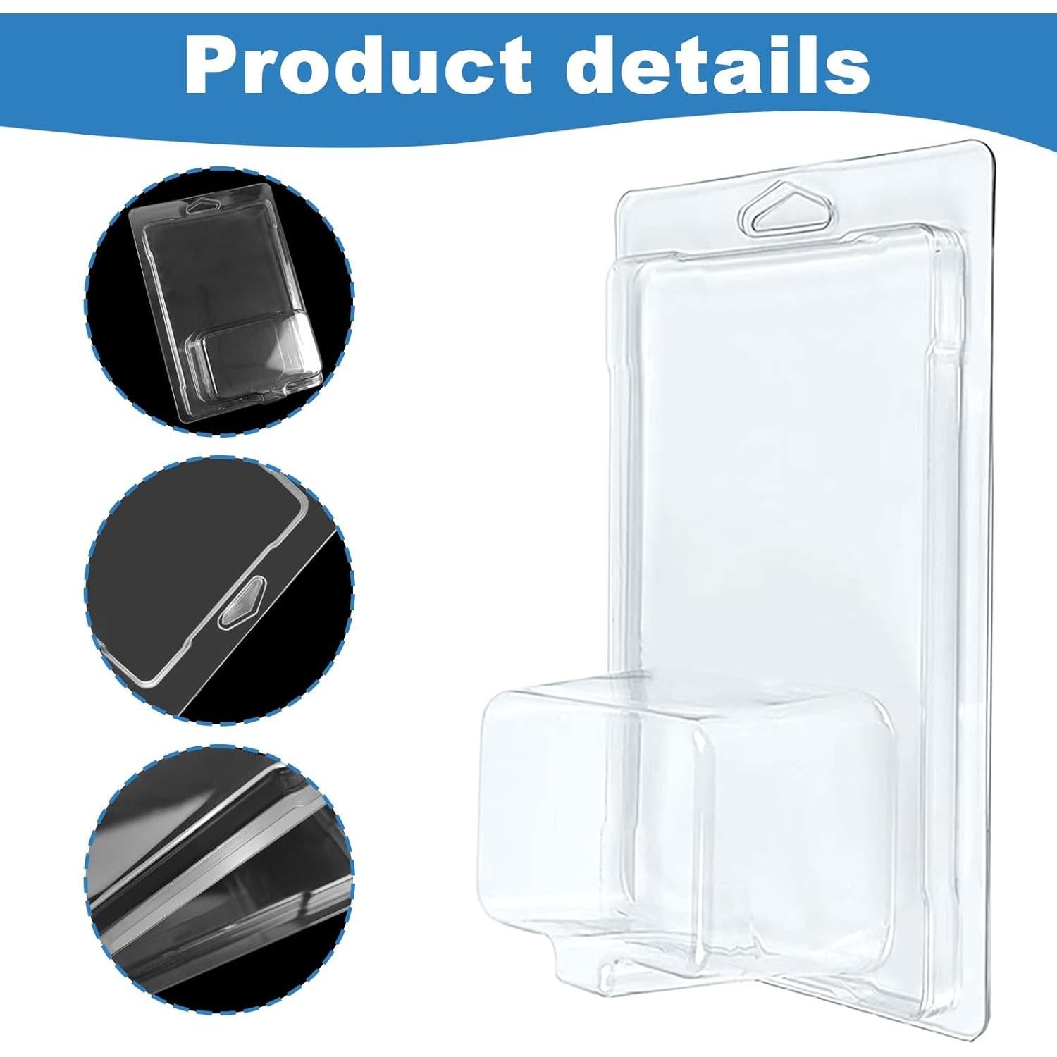 24 Fundas Protectores Transparentes Hlimior para Modelos de Coches