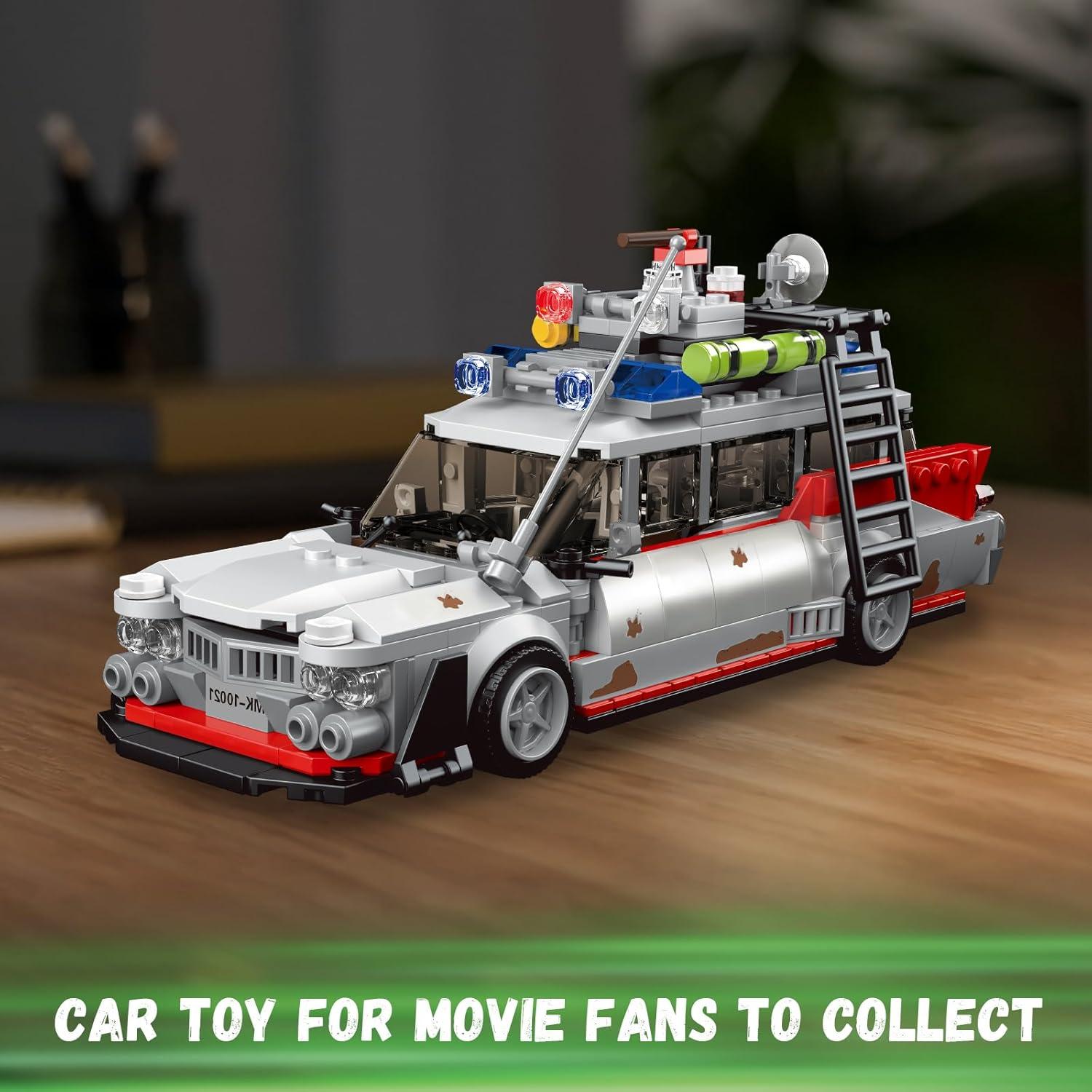 Kit de Bloques de Construcción Ghost Car ECTO-1 646 PCS