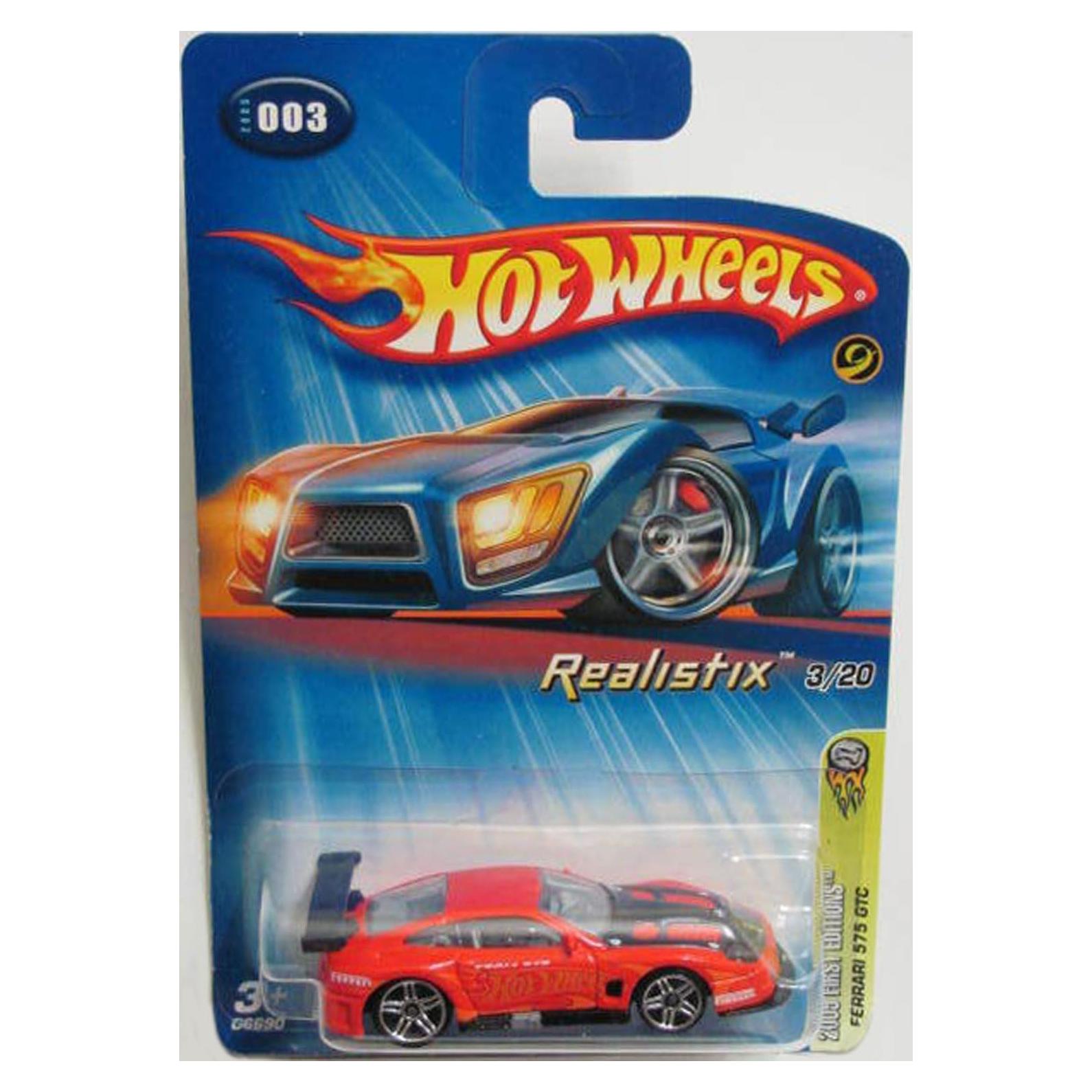 Coche de Fundición Hot Wheels Ferrari 575 GTC 2005 1:64