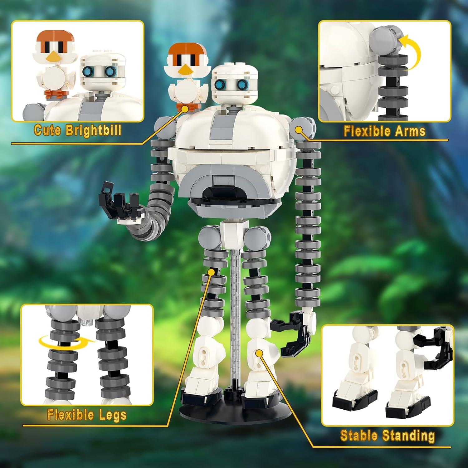 Conjunto de Construcción Robot Roz y Brightbill 365 Piezas