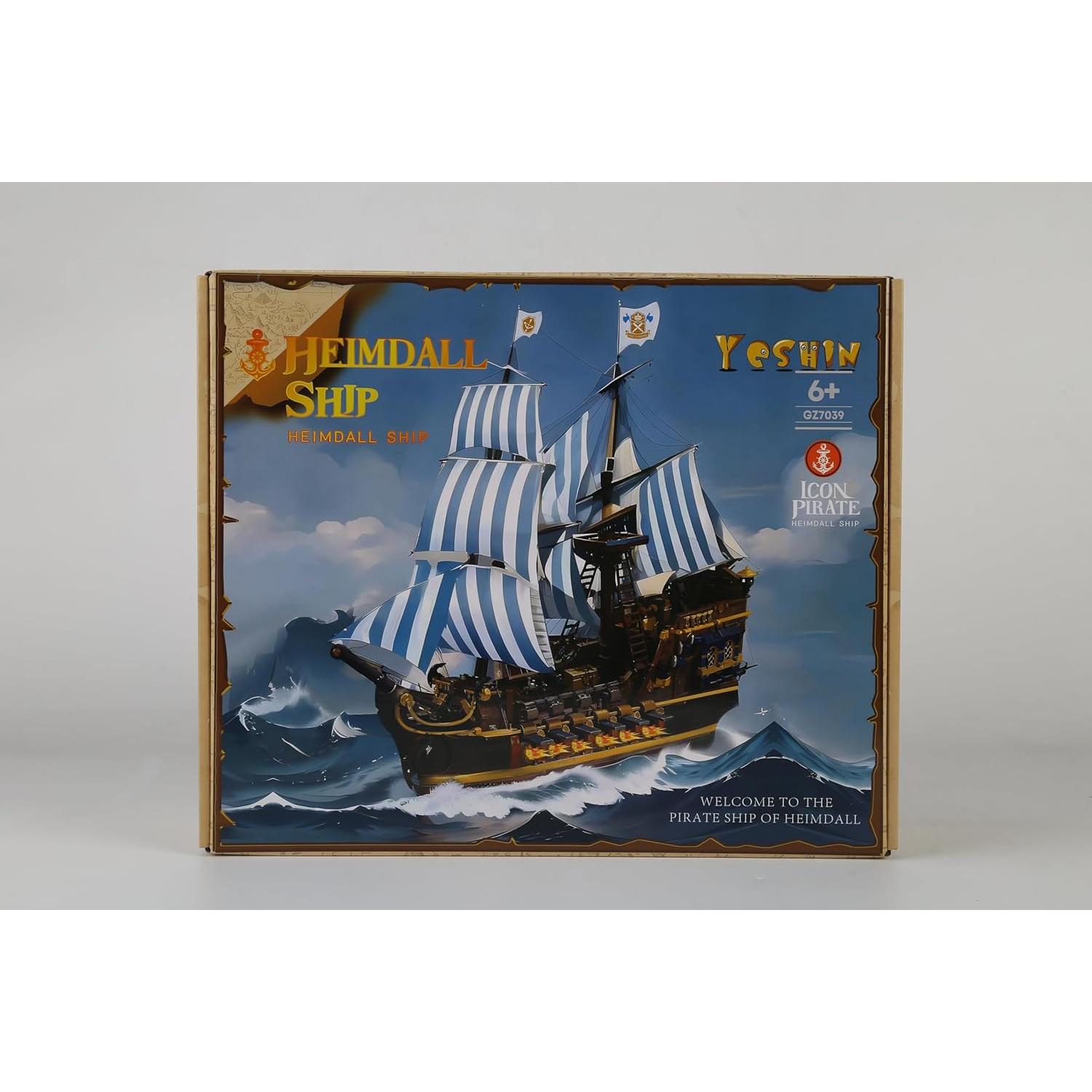 Barco Pirata YESHIN 7039 - Set de Construcción 2010 Piezas