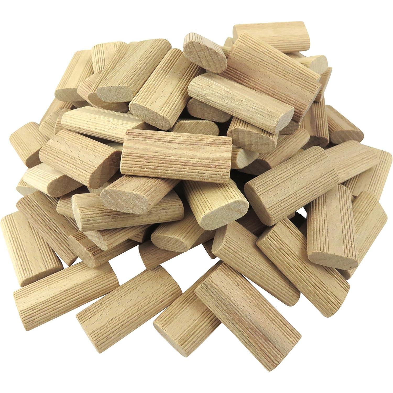 Taytools 100 Pack 10mm x 50mm x 24mm Beechwood Loose Tenons Compatible With Domino Loose Tenons Joinery Systems