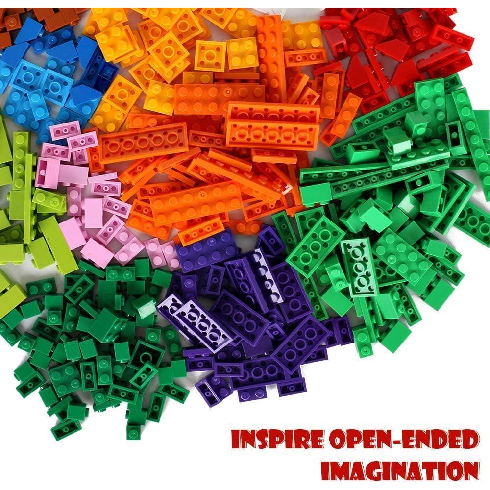 Kit de Bloques de Construcción Lekebaby 1500 Piezas Multicolor