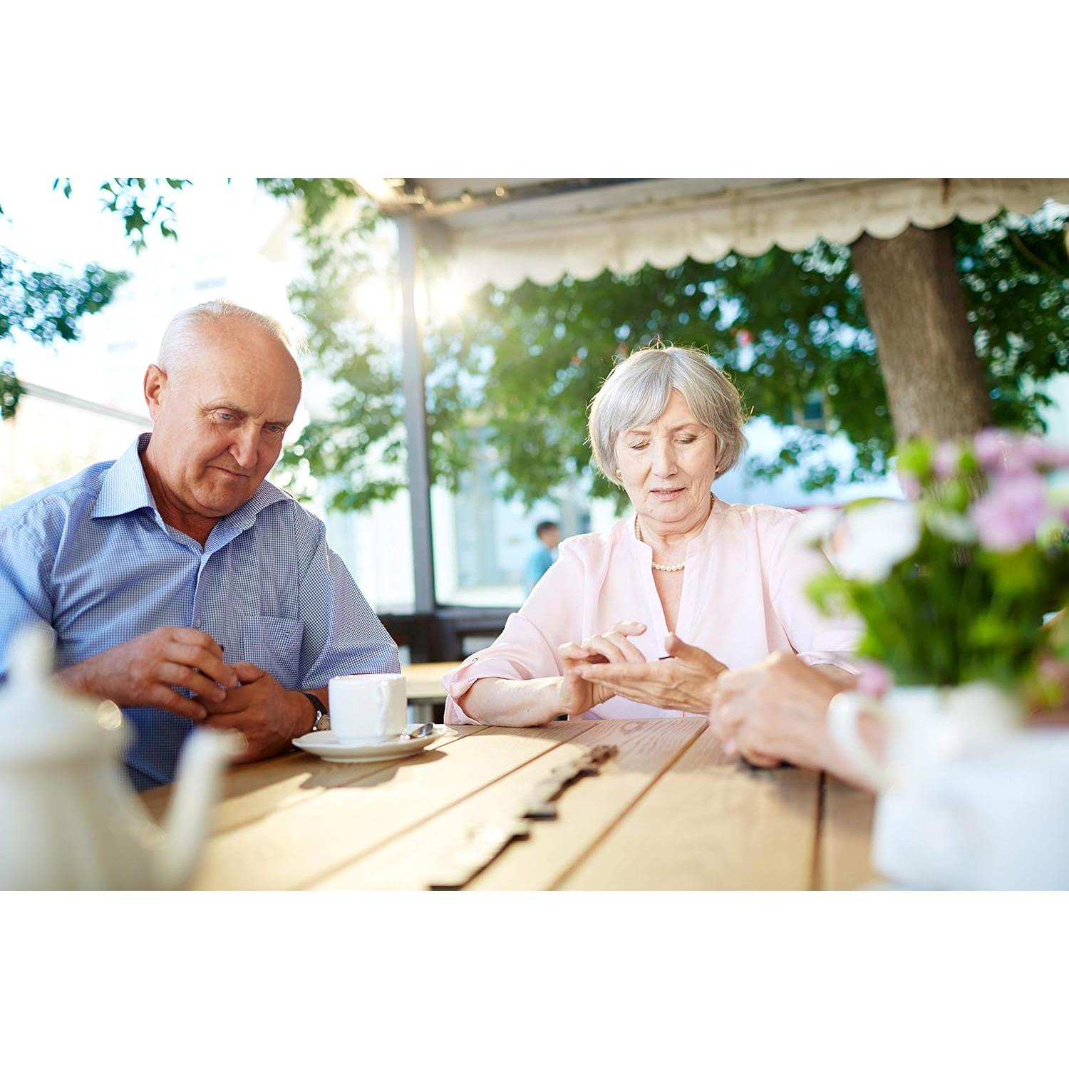 Soportes de dominó de madera A Whole Lot of Happy 3 filas