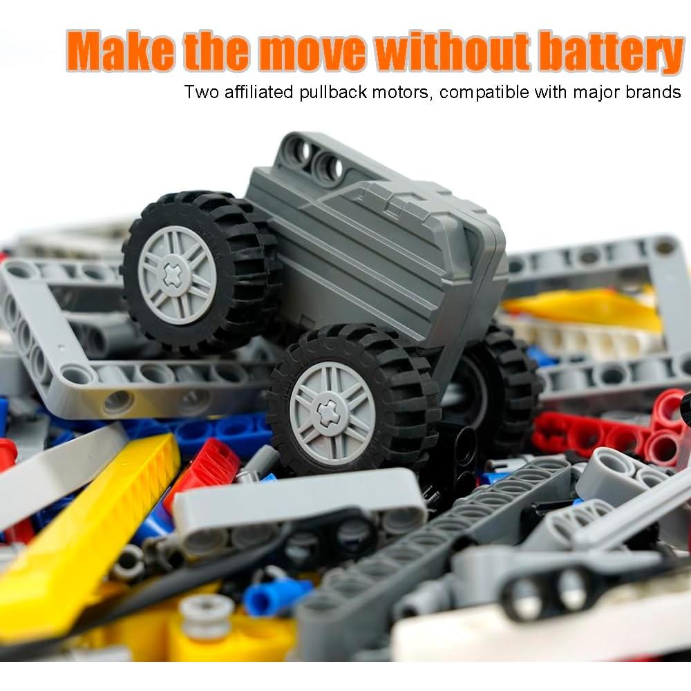 Kit de Piezas Técnicas 544PCS Pasacho - Motores y Conectores