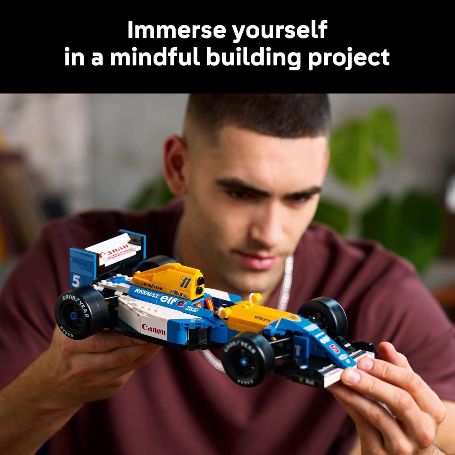 LEGO Icons Williams Racing FW14B y Nigel Mansell 799 Piezas