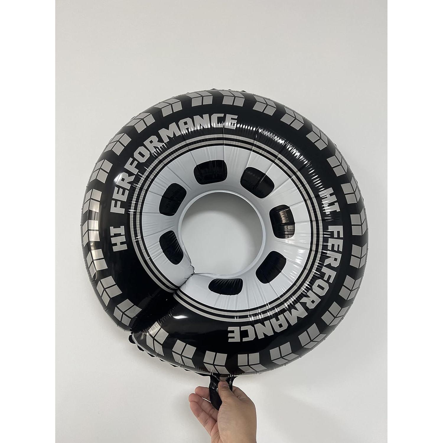 Globos de 76 cm Hot Wheels 5pcs - Decoración Fiesta Carreras