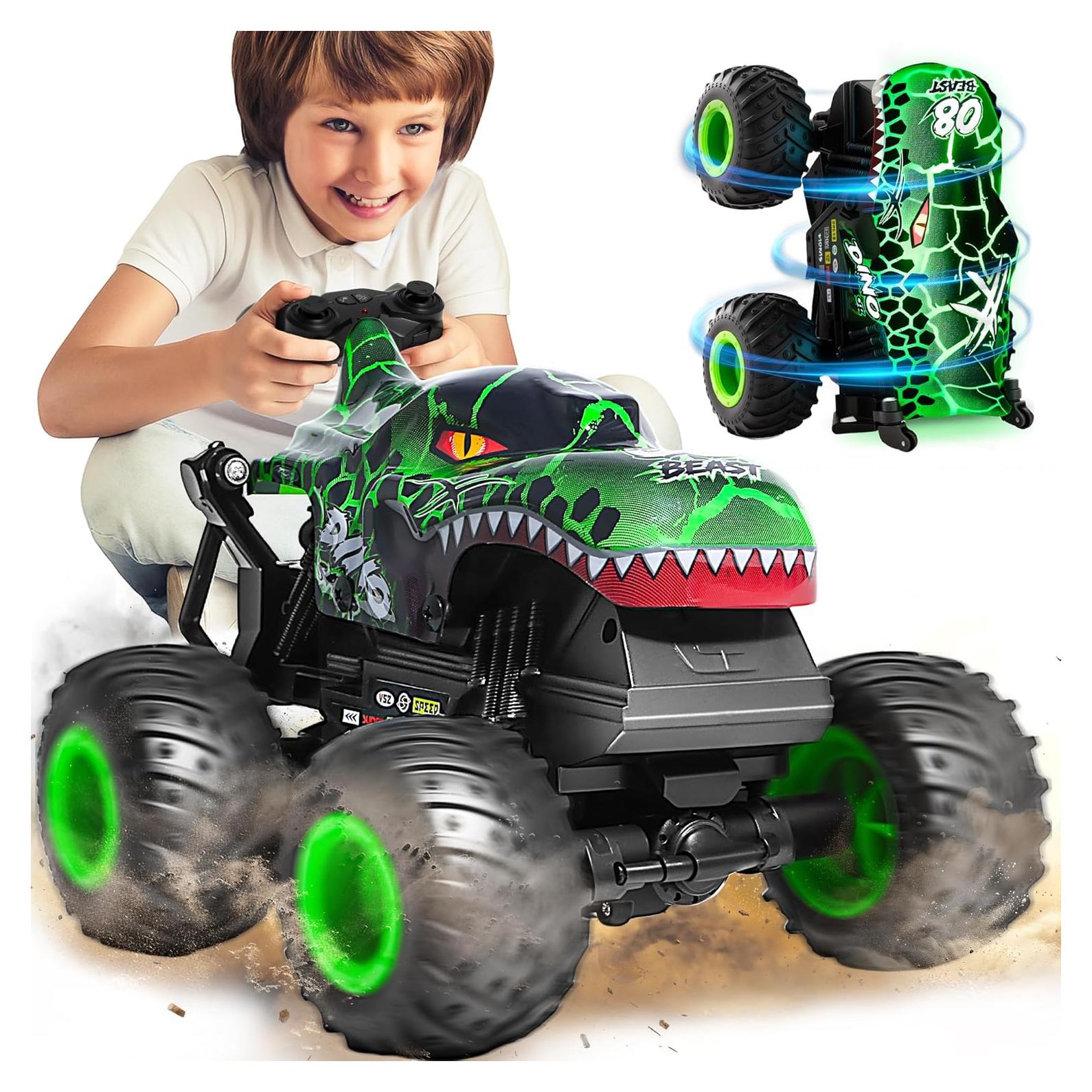 Camión Monster RC Laoyebaohao 1:20 con Música y Luz