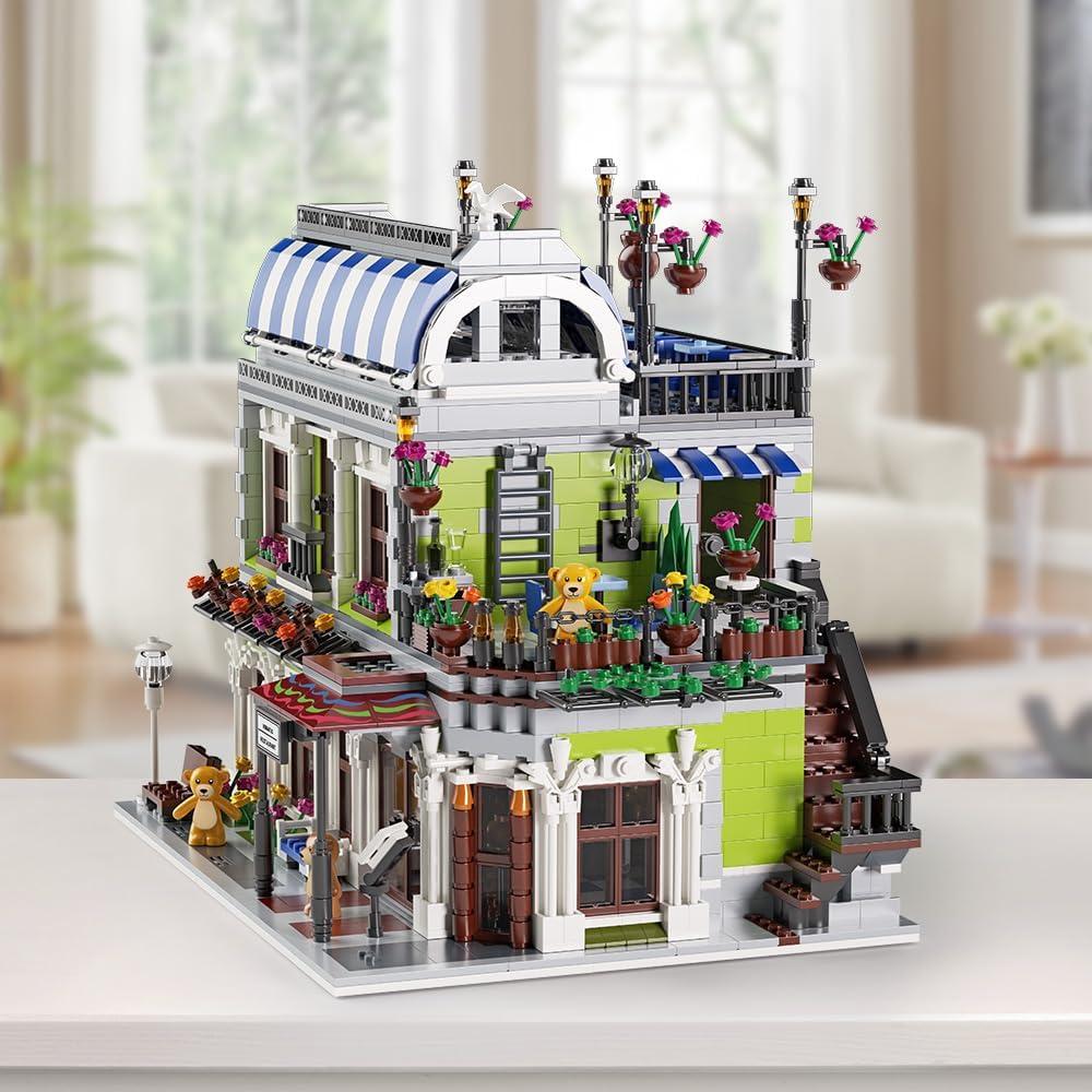 Juguete de Construcción Restaurante Romántico Shantou 24.4x18.5 cm