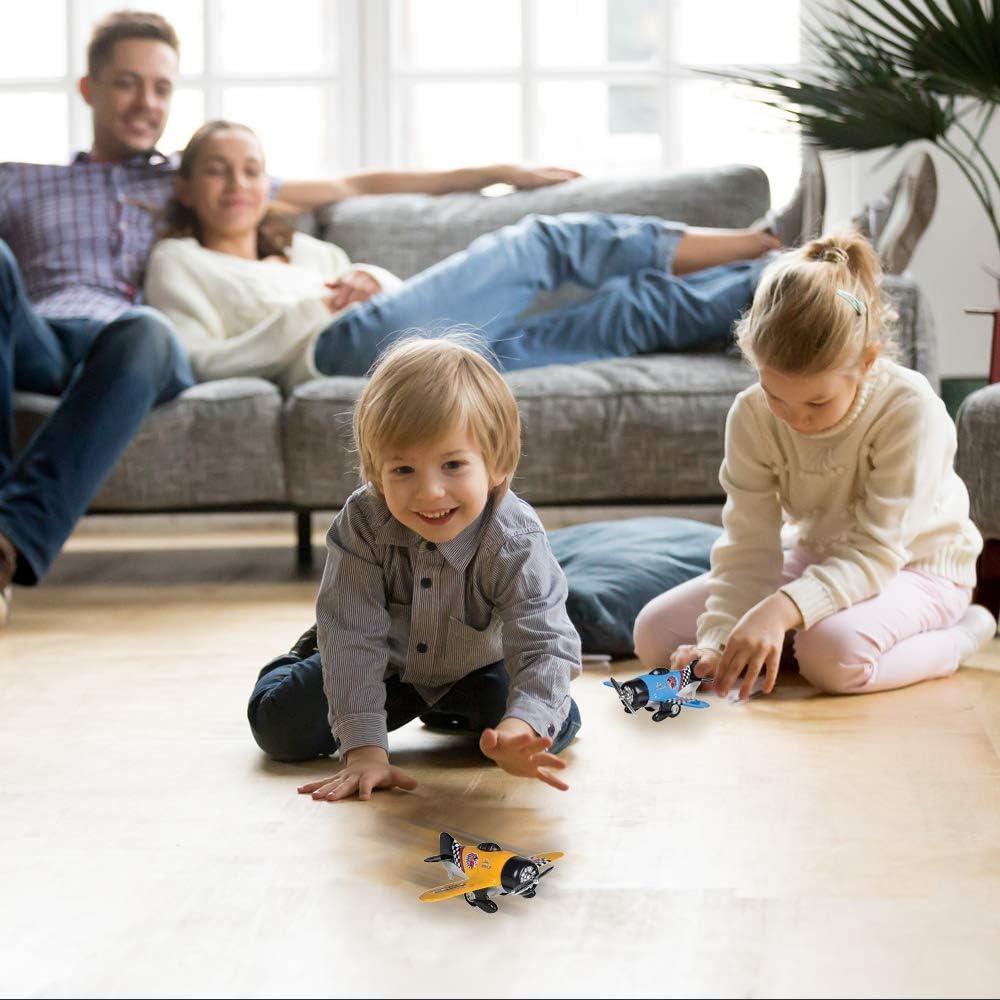 Set de 2 Aviones de Metal Fundido ArtCreativity con Retroceso