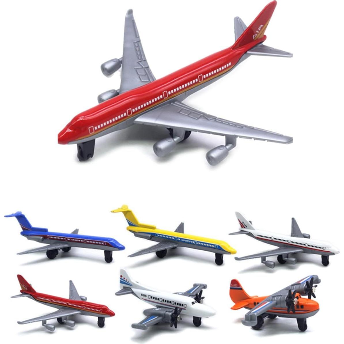 Paquete de 6 Mini Juguetes de Avión VVUFXQH para Niños