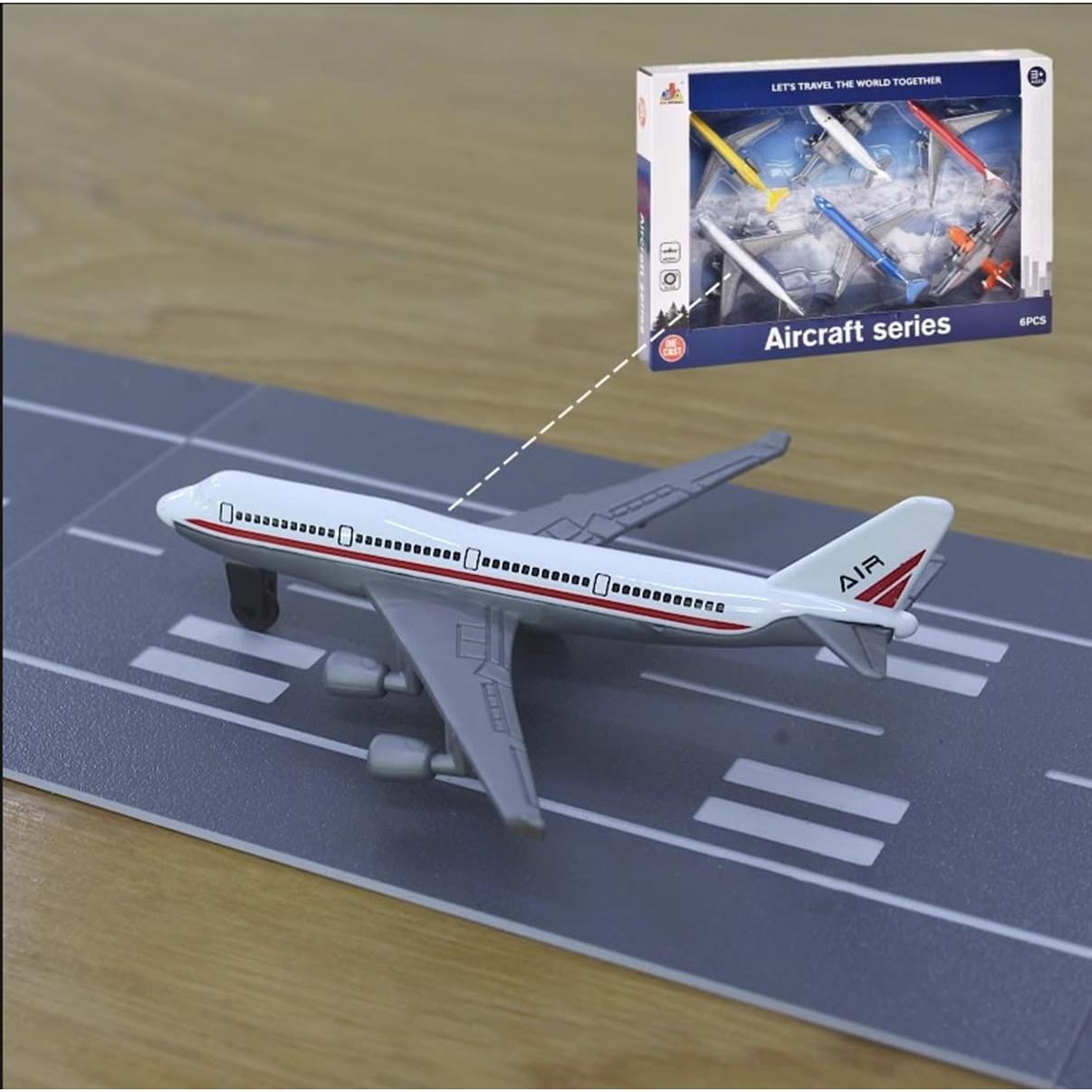 Paquete de 6 Mini Juguetes de Avión VVUFXQH para Niños