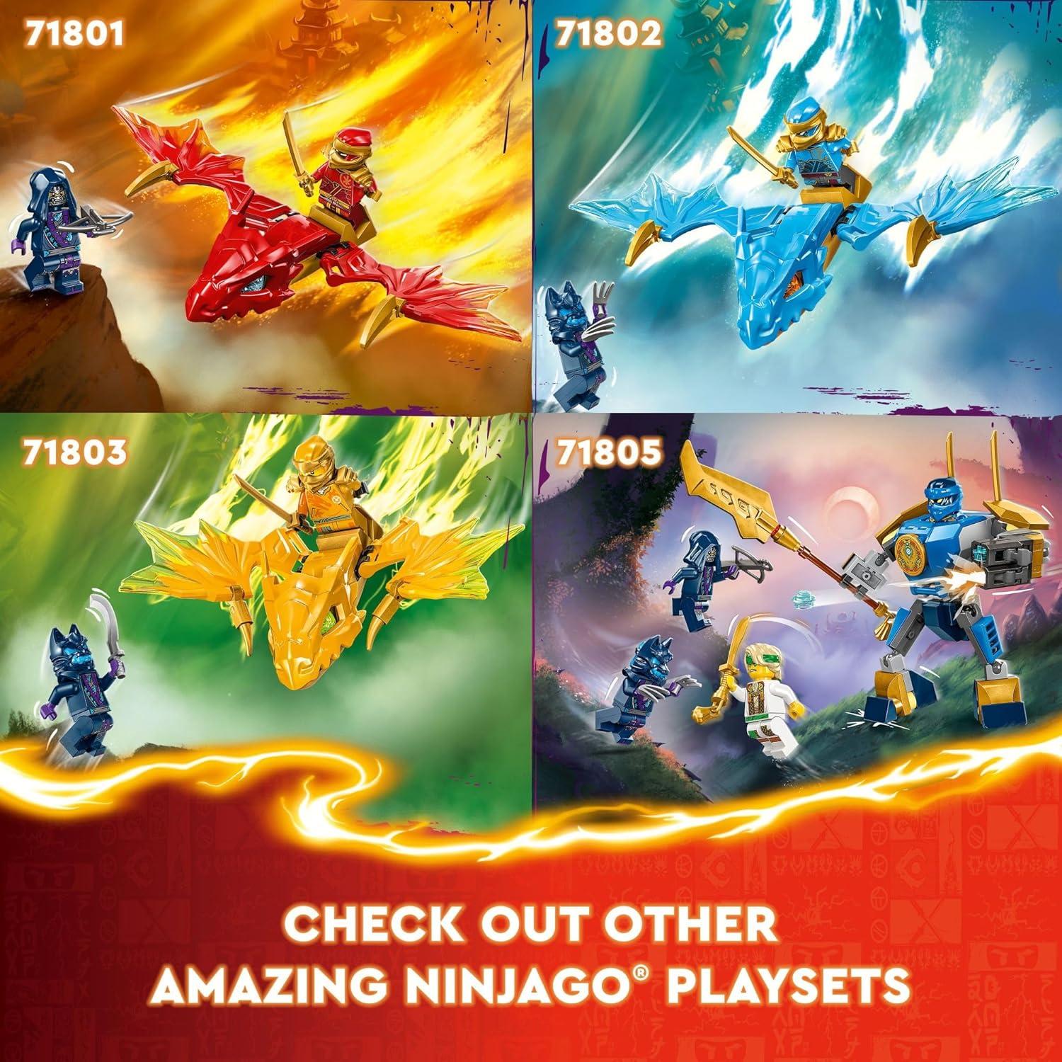 LEGO NINJAGO Mech de Batalla Arin 71804 - Juguete Ninja 104 Piezas