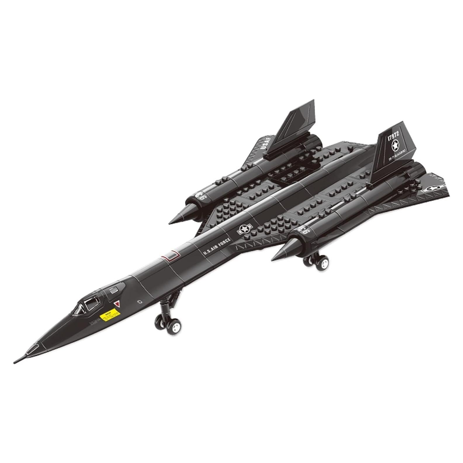 Set de Construcción Jet de Combate SR-71 TOY PLAYER 183 Piezas