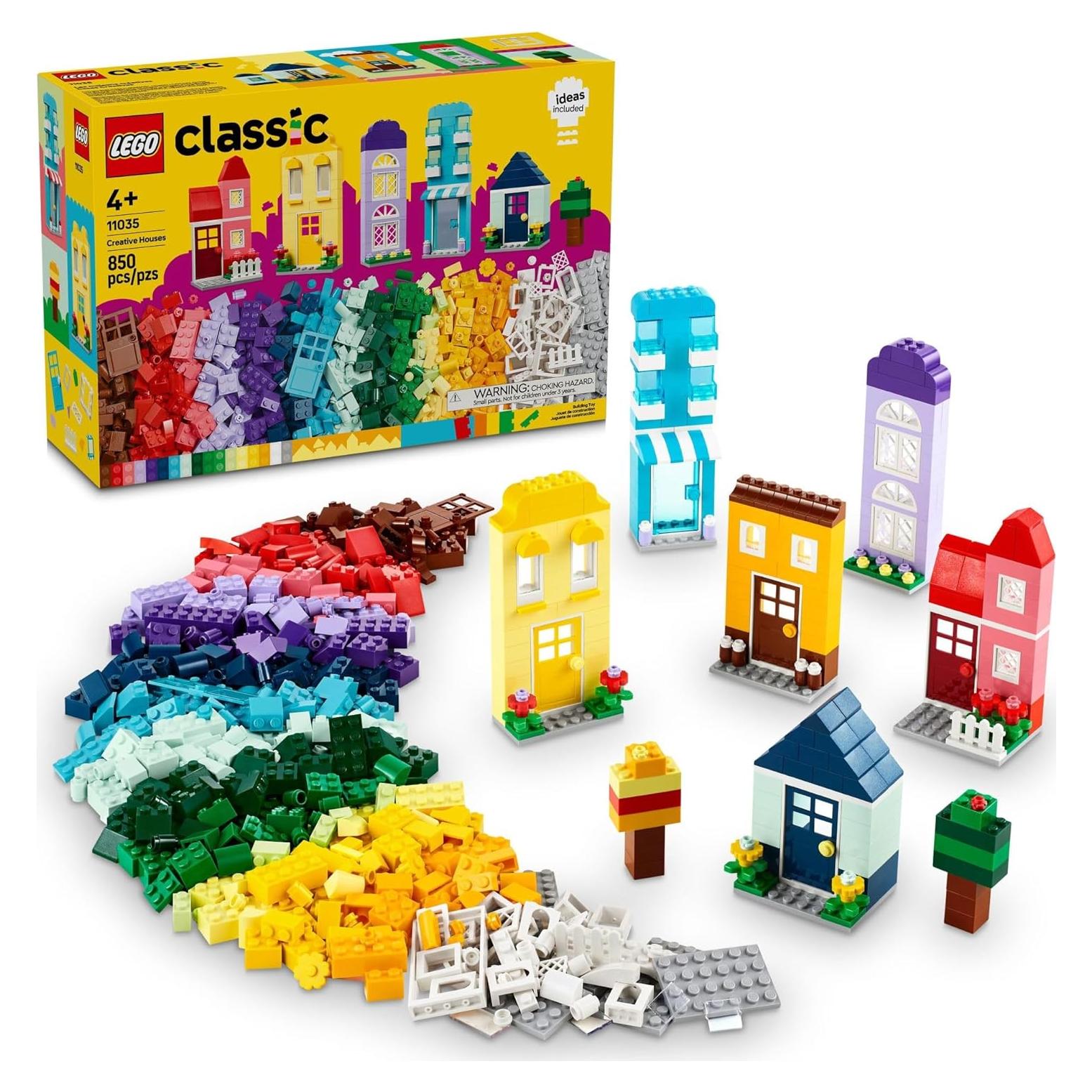 LEGO Clásico Casas Creativas 11035 - Set de Construcción 850 Piezas