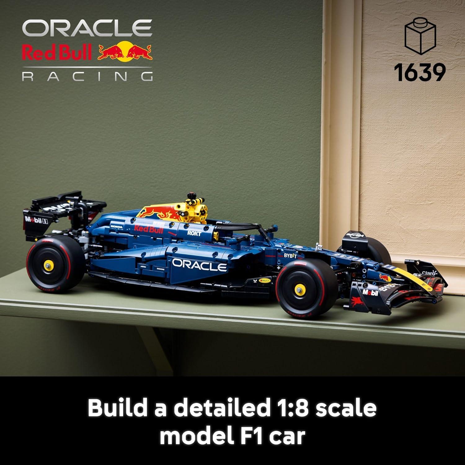 LEGO Technic Oracle Red Bull Racing RB20 F1 - Modelo 1639 Piezas