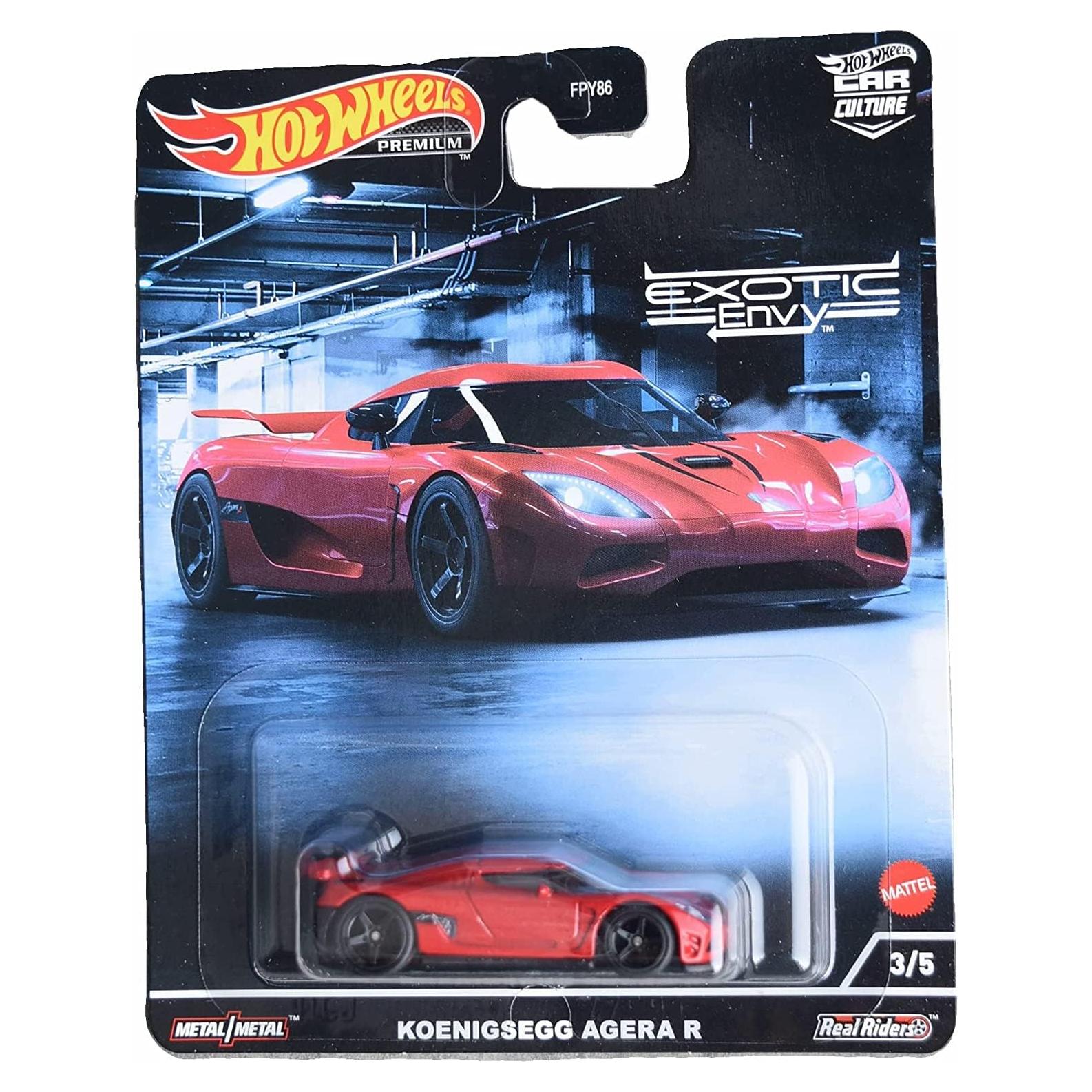 Hot Wheels Koenigsegg Agera R Rojo Coleccionable 1:64