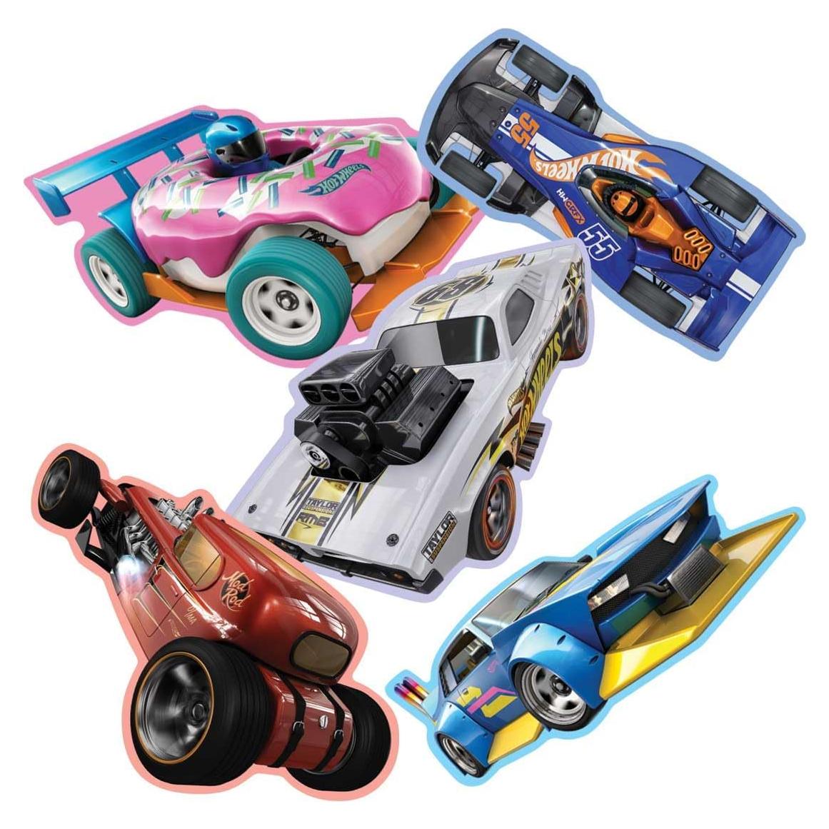Pegatinas Hot Wheels Sonrisa - 100 Unidades - Hipoalergénicas