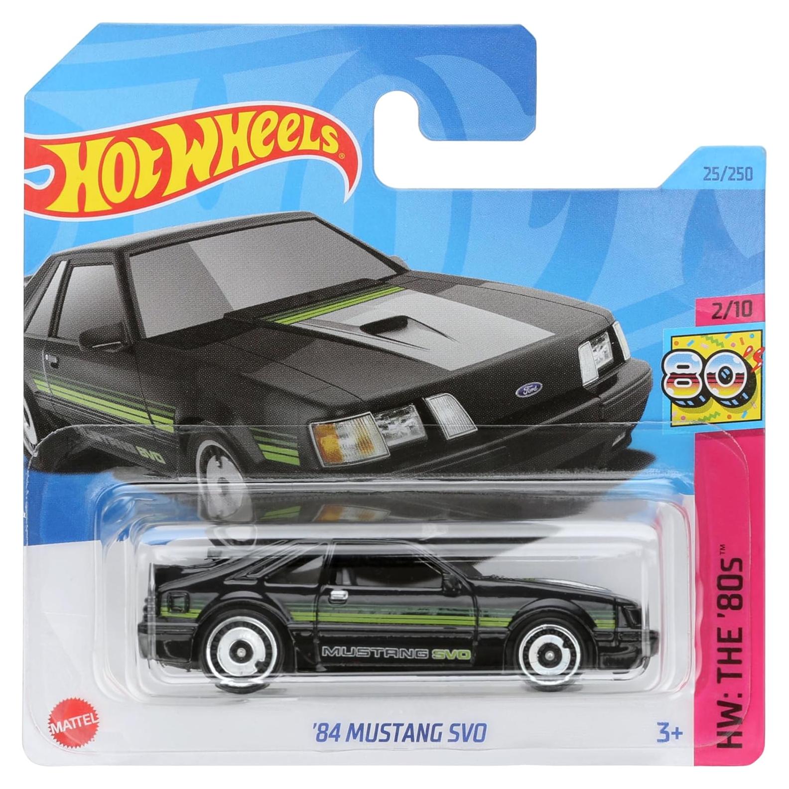 Hot Wheels Mustang SVO 1984 Escala 1:64 Mattel