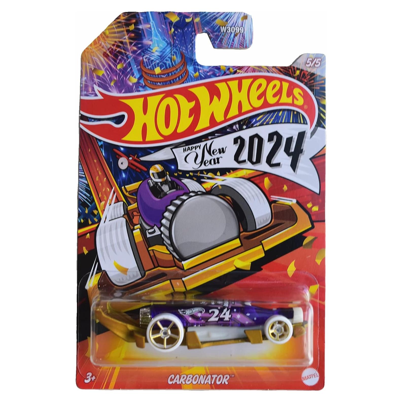 Hot Wheels Carbonator 2024 Feliz Año Nuevo 1:64